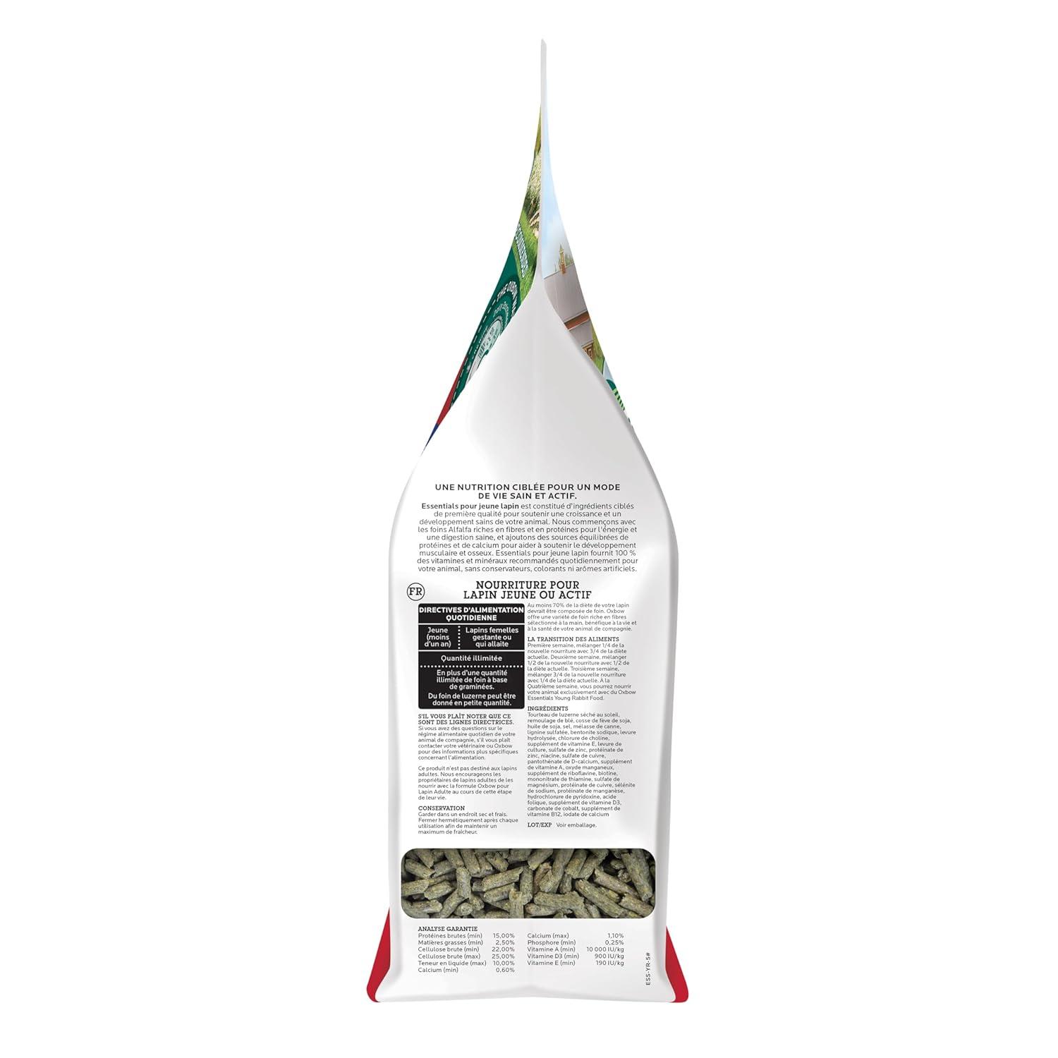 Oxbow Essentials Young Rabbit Food, 5 lbs.