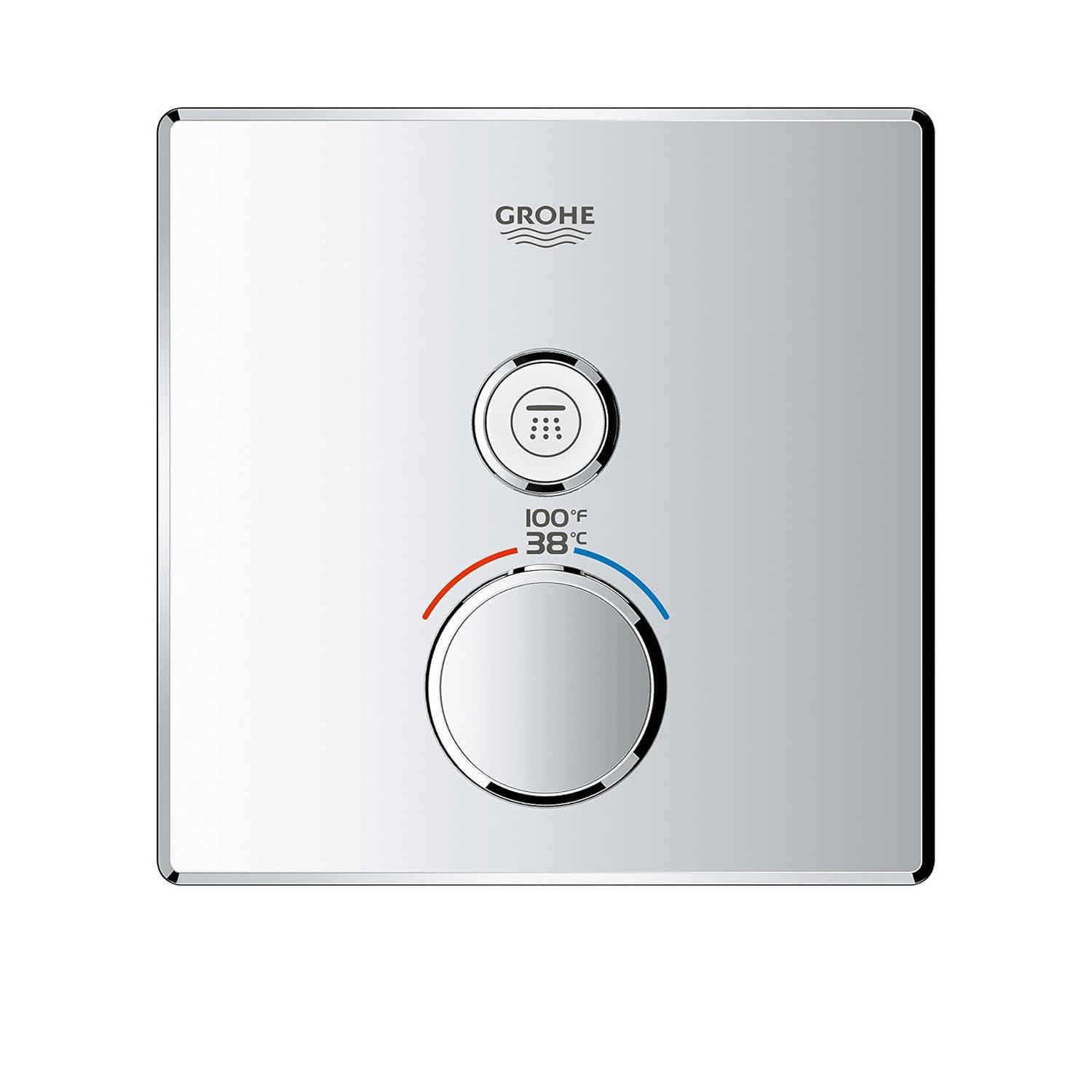 Grohtherm® SmartControl Single Function Thermostatic Trim with Control Module