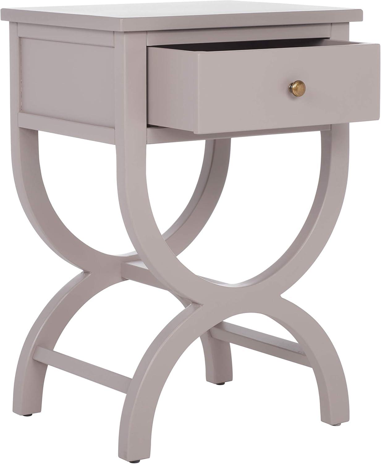Floris End Table With Storage