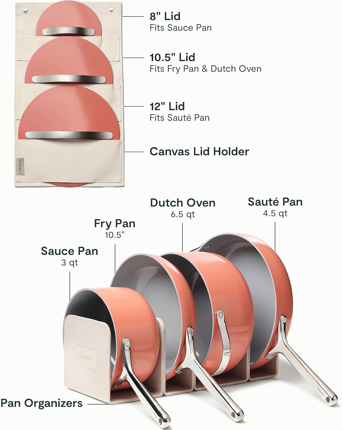 Caraway Home 12pc Cookware Box Set Perracotta