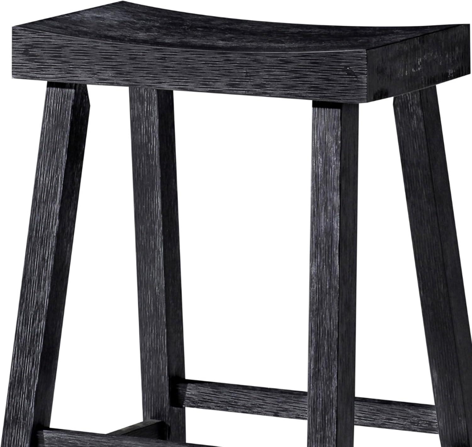 Maven Lane Vincent Wooden Kitchen Bar Stool