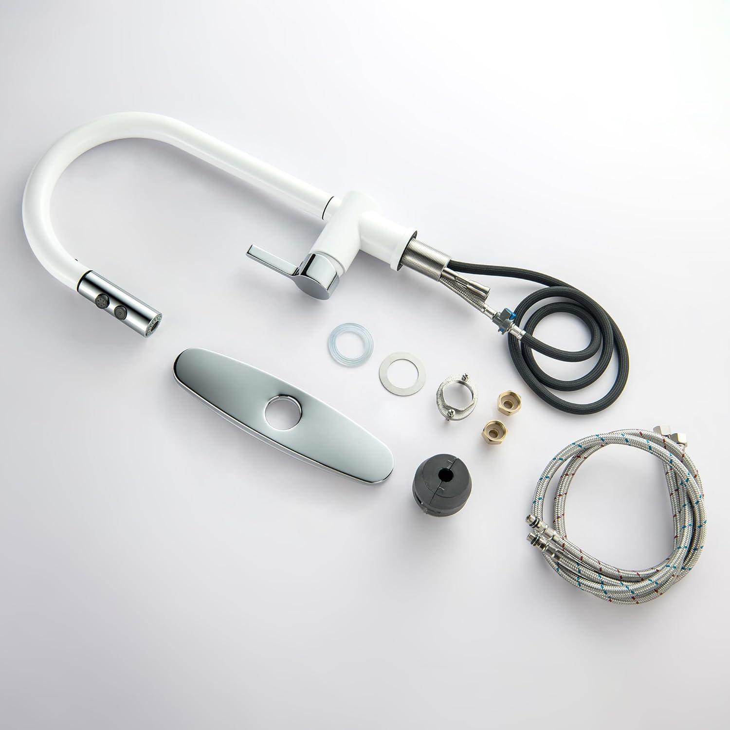 VIBRANTBATH VIBRANTBATH Pull Out Kitchen Faucet 4034-BGK