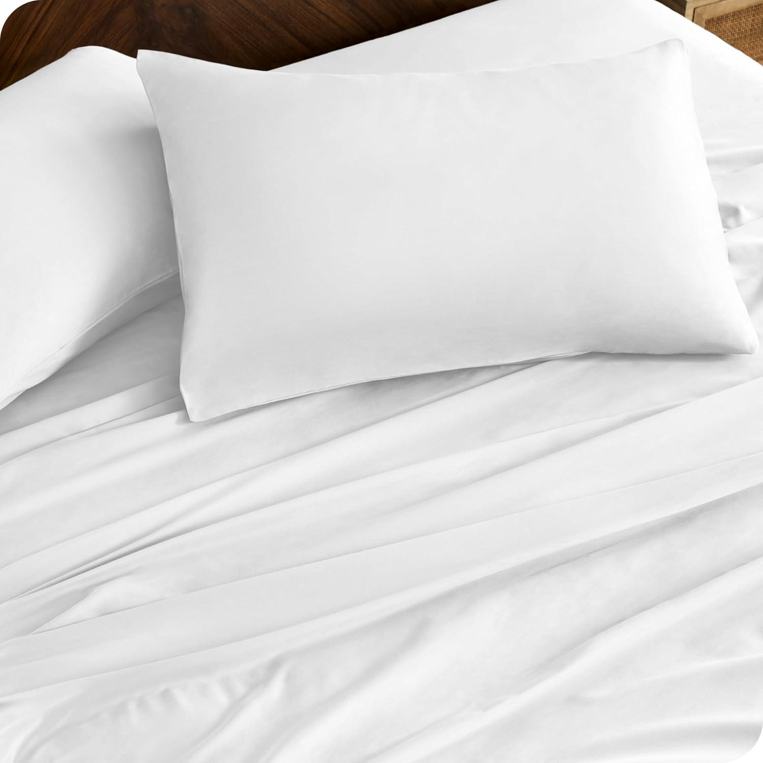 Bare Home 100% Cotton Percale Sheet Set