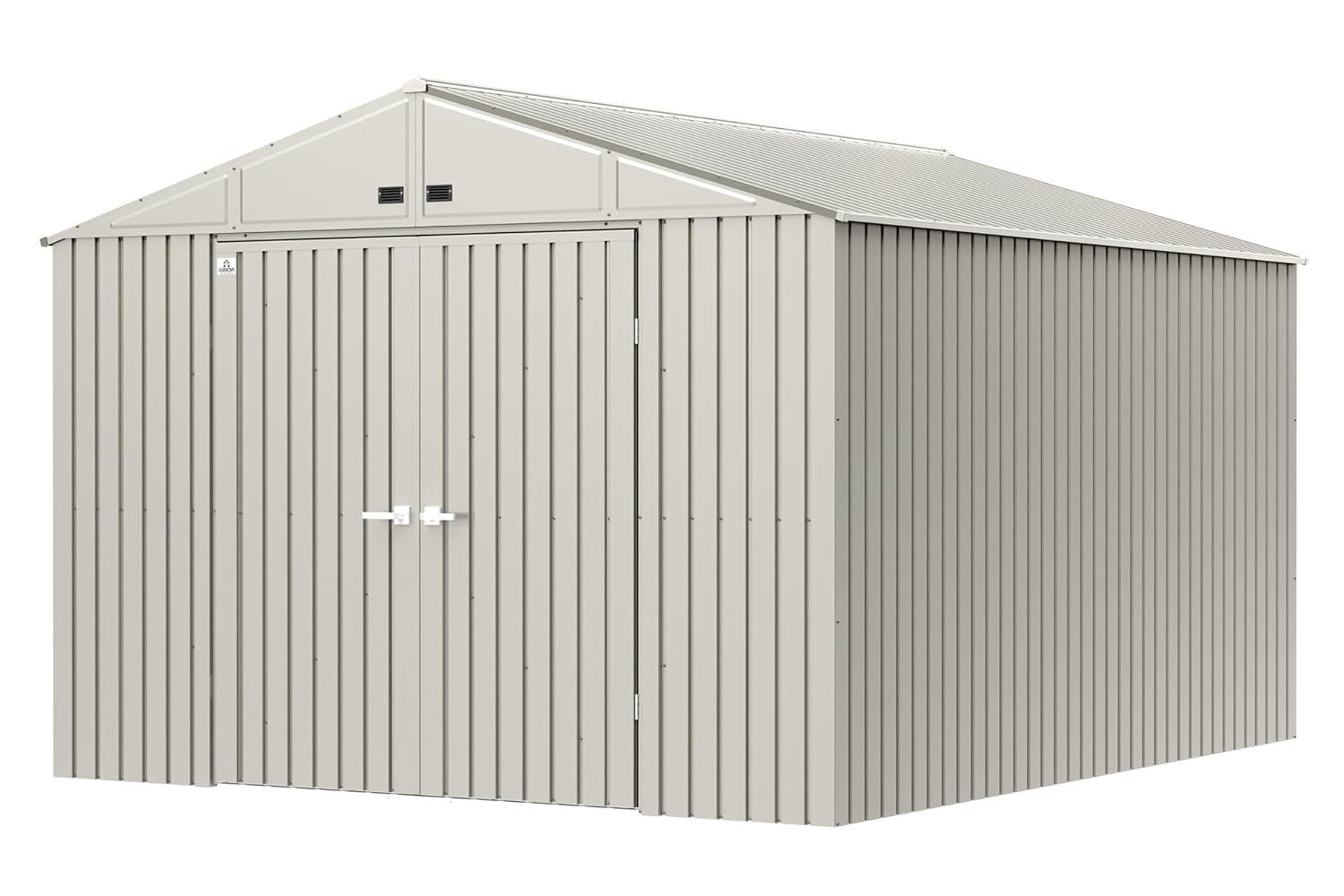 Arrow Arrow Elite 10 ft. W x 12 ft. D Galvanized Steel Storage Shed