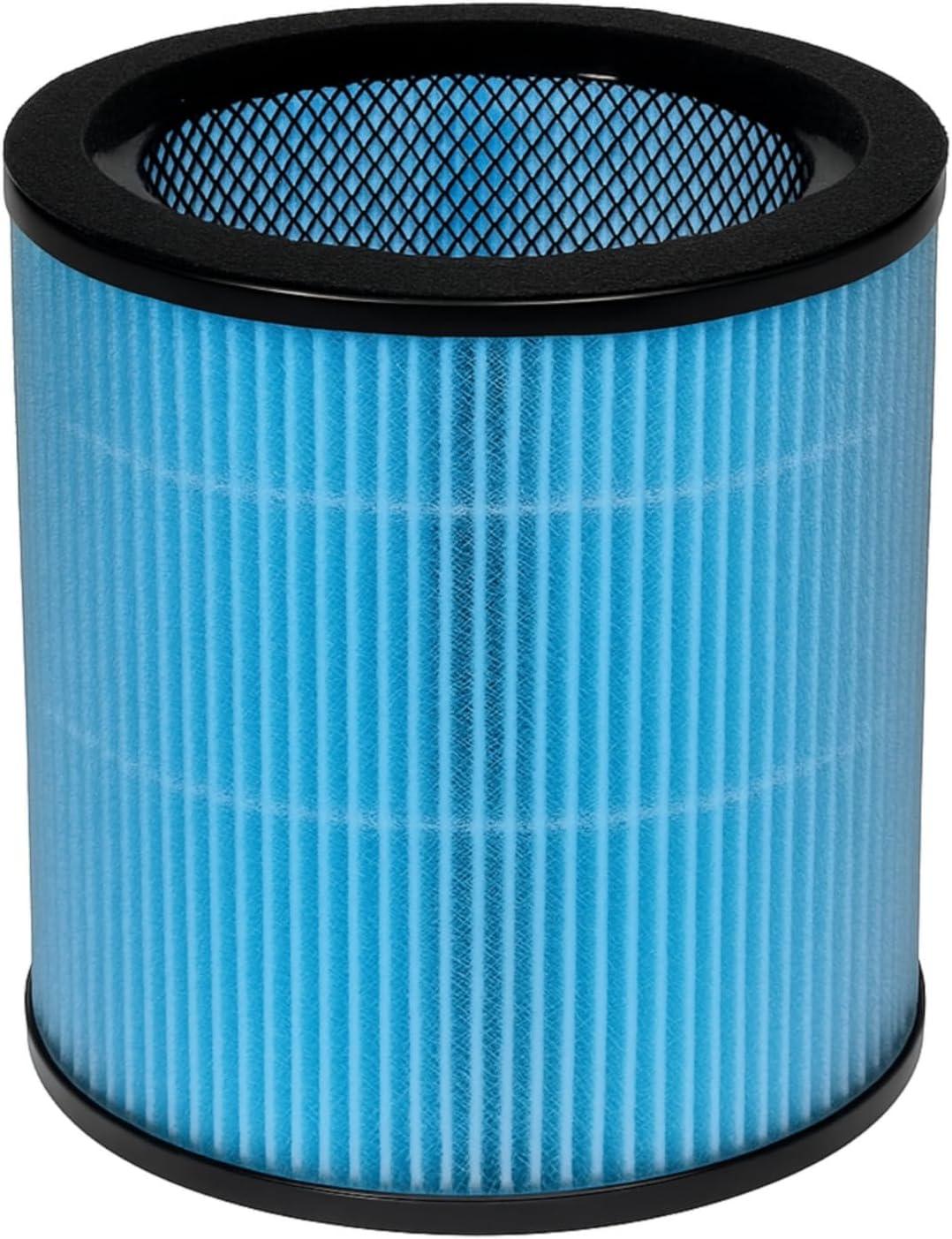 Nispira AP0601 2-in-1 True HEPA Filter Replacement for AirTok Air Purifier AP0601-RF | Remove Particle Size down to 0.1 microns | 2 Packs