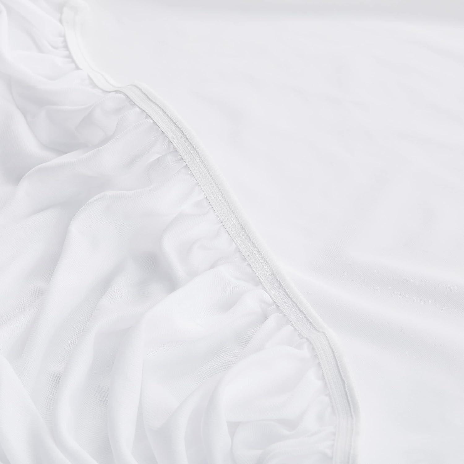 Serta Power Chill Waterproof Fitted Mattress Protector