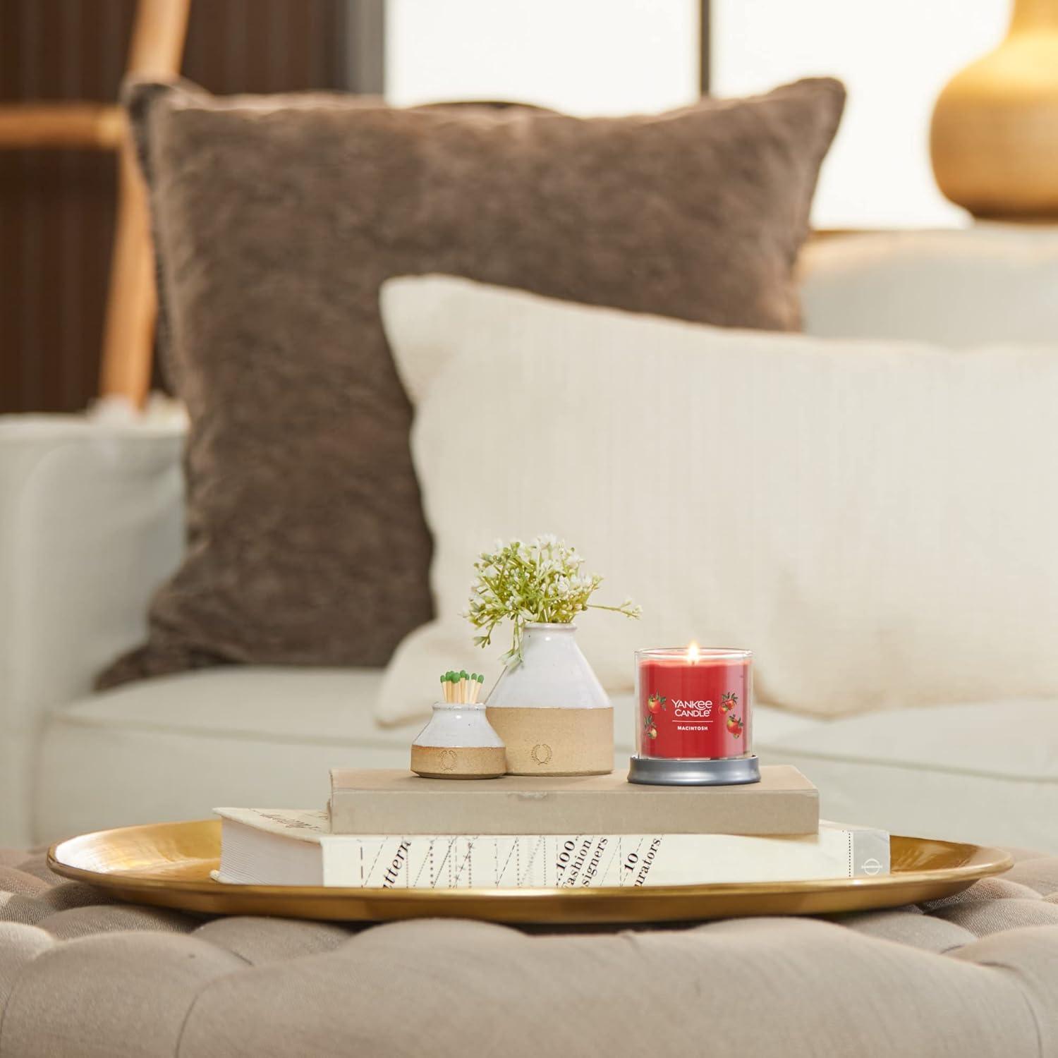 YANKEE CANDLE Signature Macintosh Scented Tumbler Candle & Reviews | Wayfair