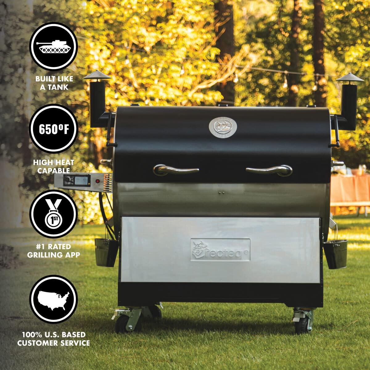 recteq RT-2500 BFG Pellet Smoker Grill, Electric Pellet Grill, 2500 Sq In Cook Space, Wi-Fi, Outdoor Grills & Smokers