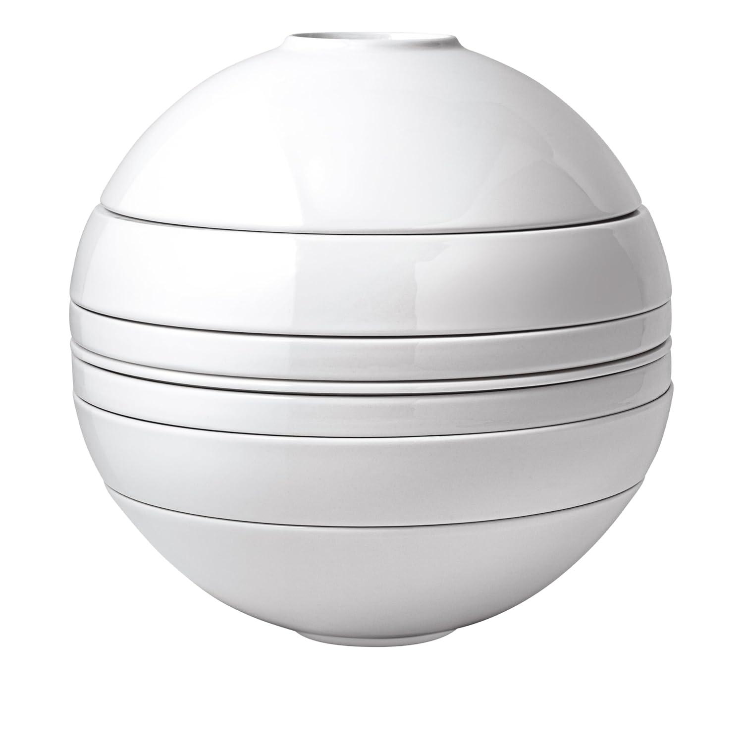 Iconic White Premium Porcelain Dinnerware Set for 2