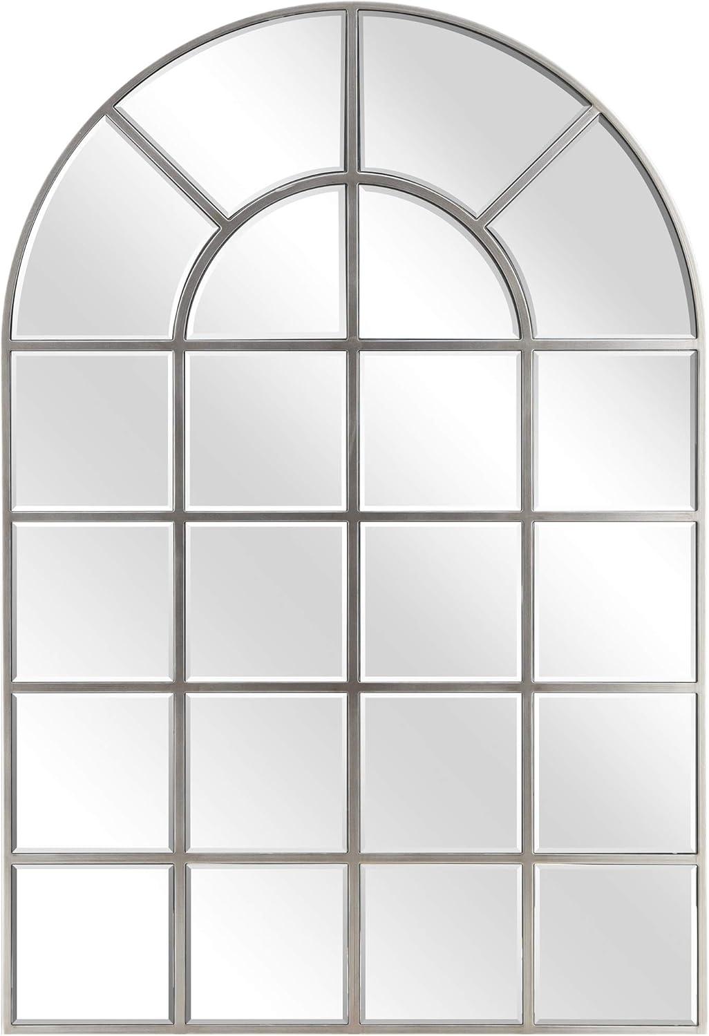 Arch Window Full-Length Beveled Wall Mirror 30x44 in