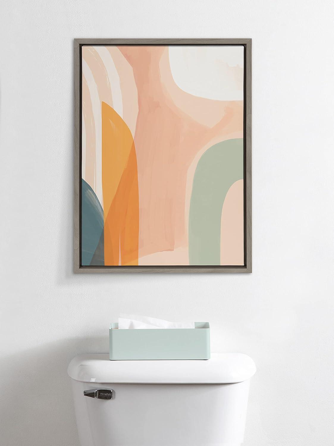 Sylvie Sunrise Over Marrakesh Framed Wall Canvas - Kate & Laurel All Things Decor