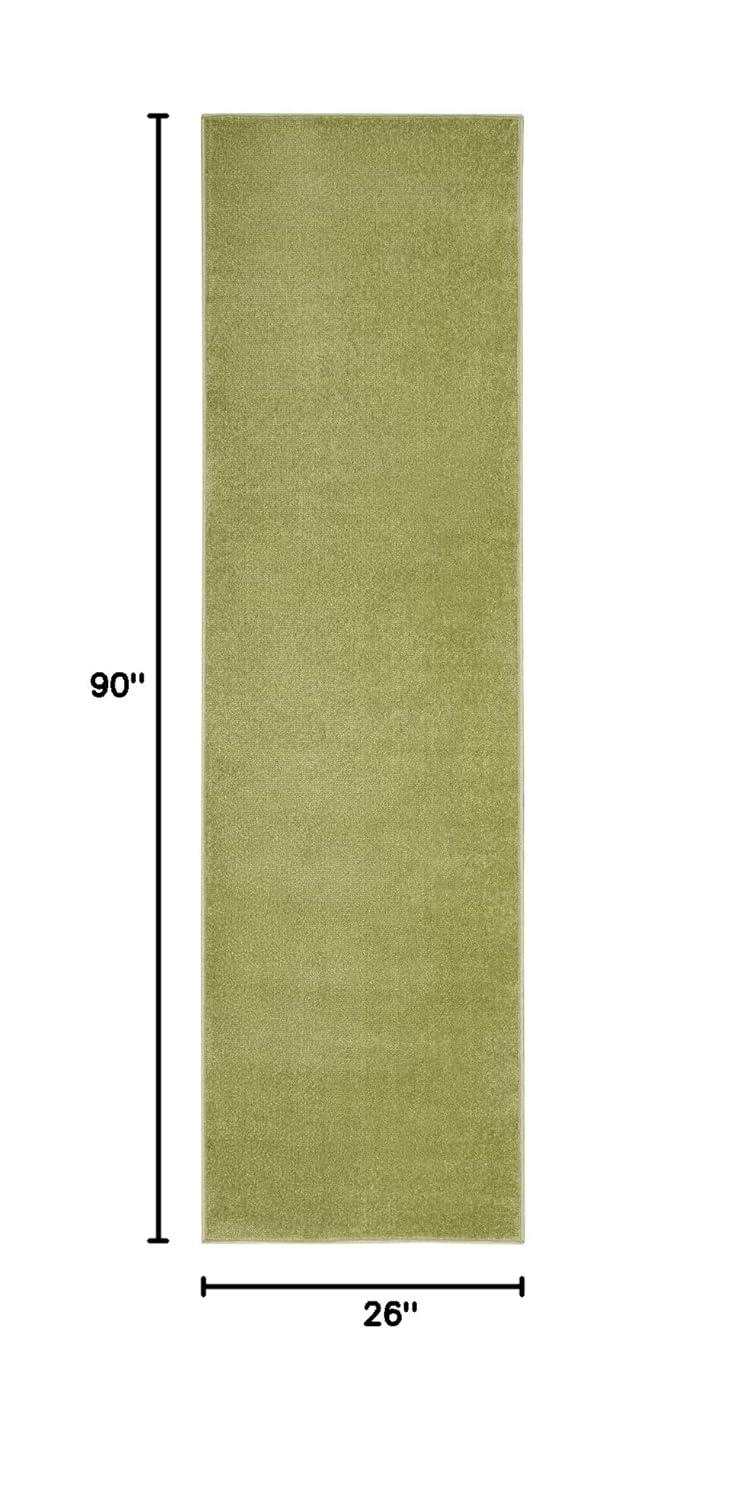 Nourison Nourison Essentials NRE01 Indoor/outdoor Area Rug - Green 2'2" x 7'6"