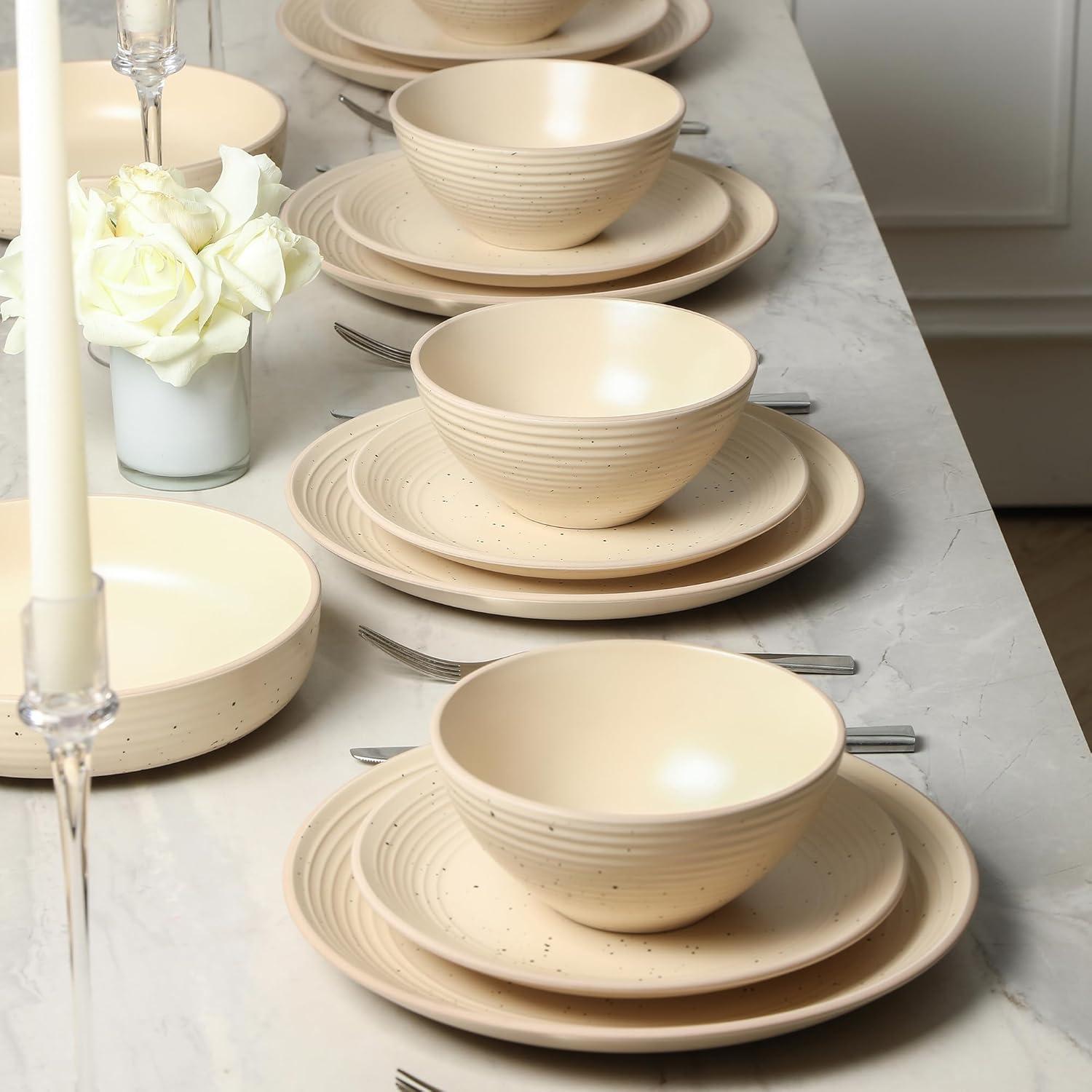 Stone Lain Stone Lain Lauren 32-Piece Dinnerware Set Stoneware (Set of 32)