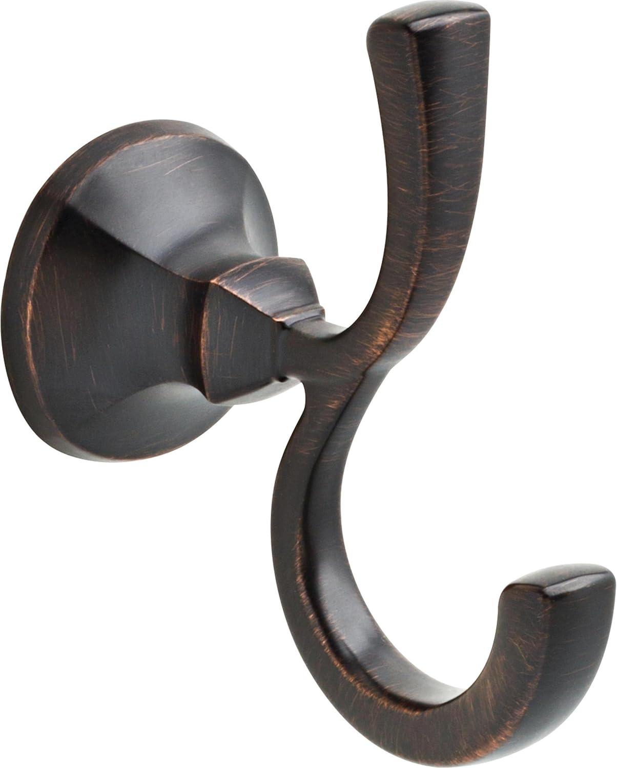 Ashlyn Double Towel Hook Bath Hardware Accessory