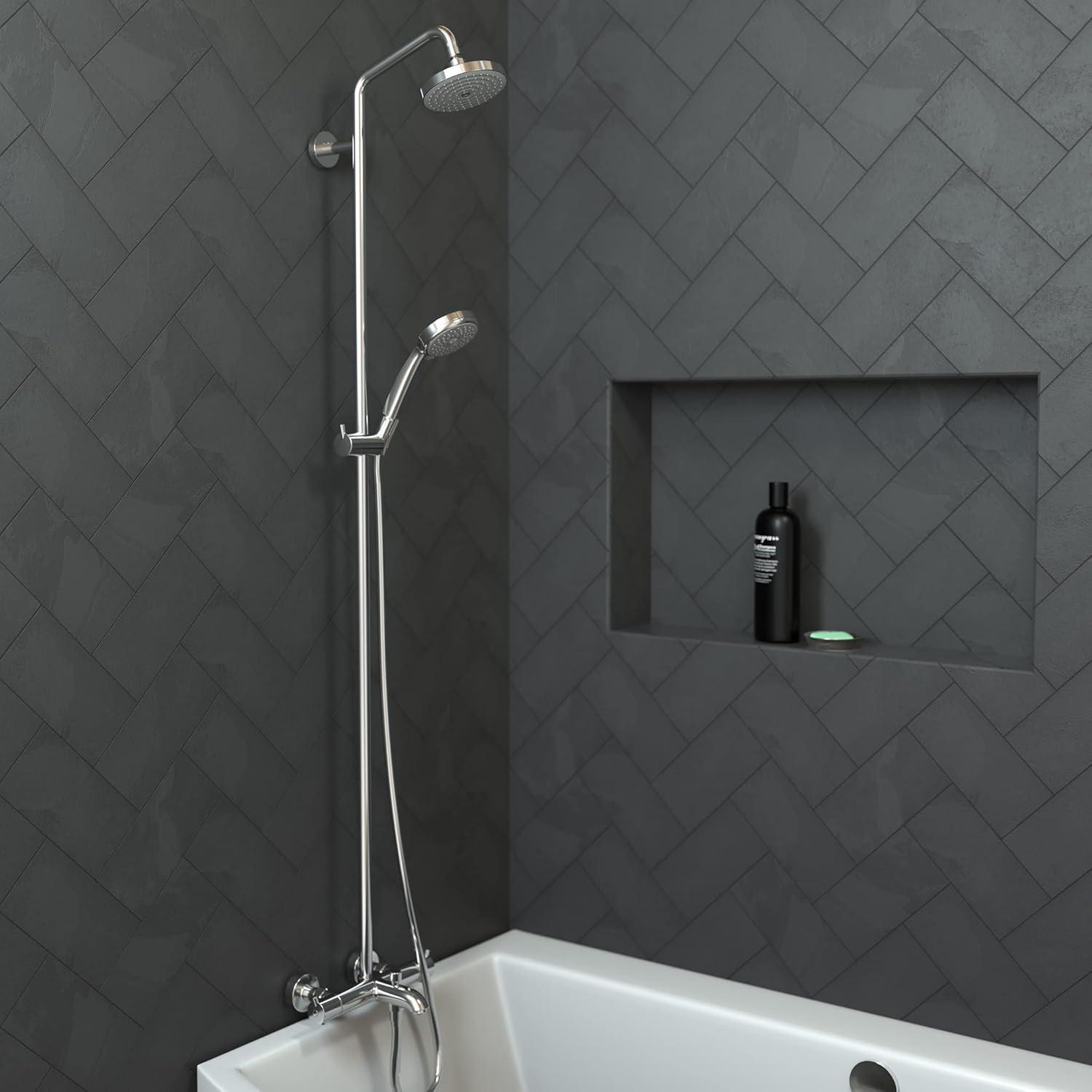 Croma Thermostatic Complete Shower System