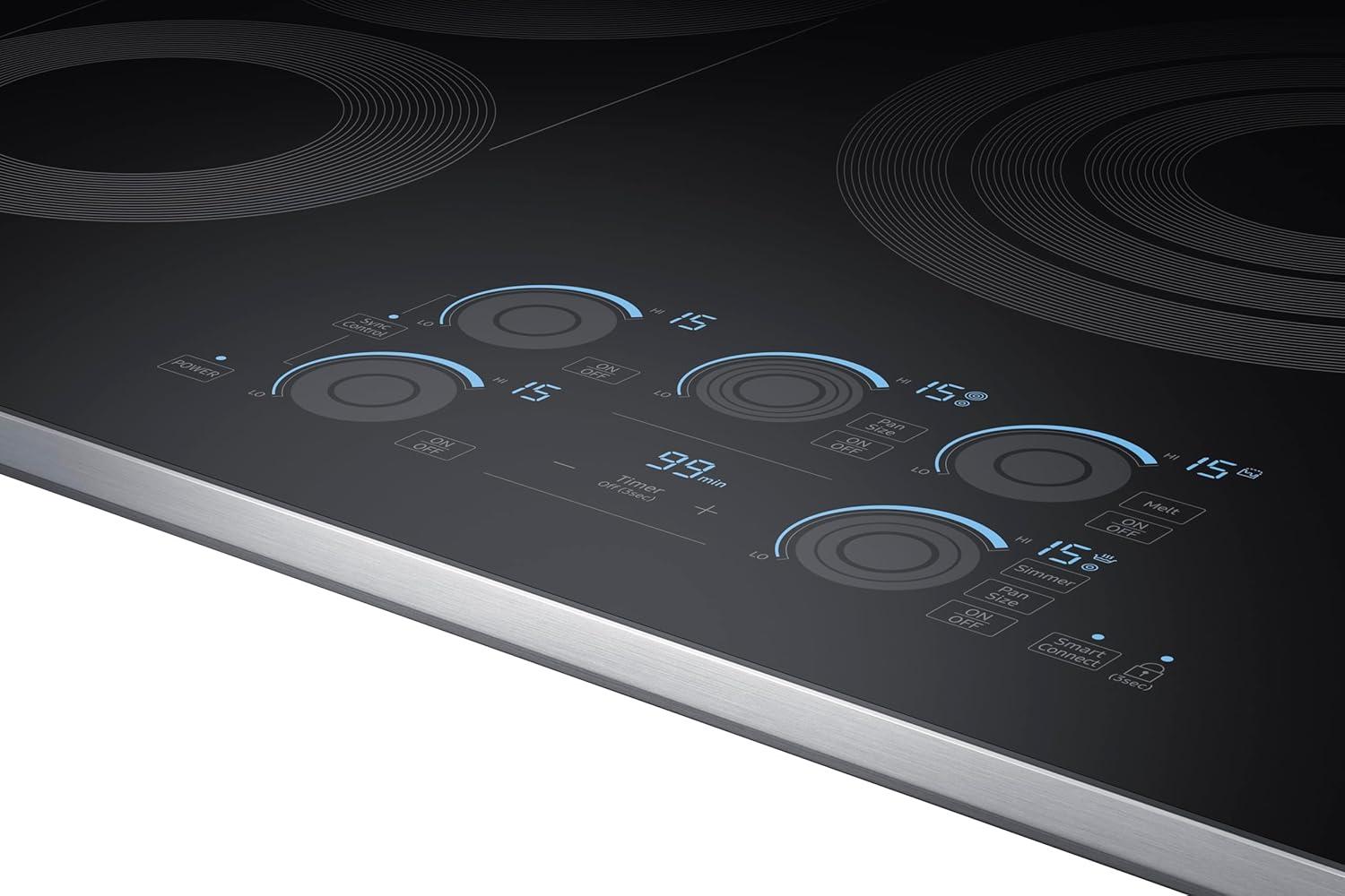 36" Smart Electric Cooktop with Sync Elements