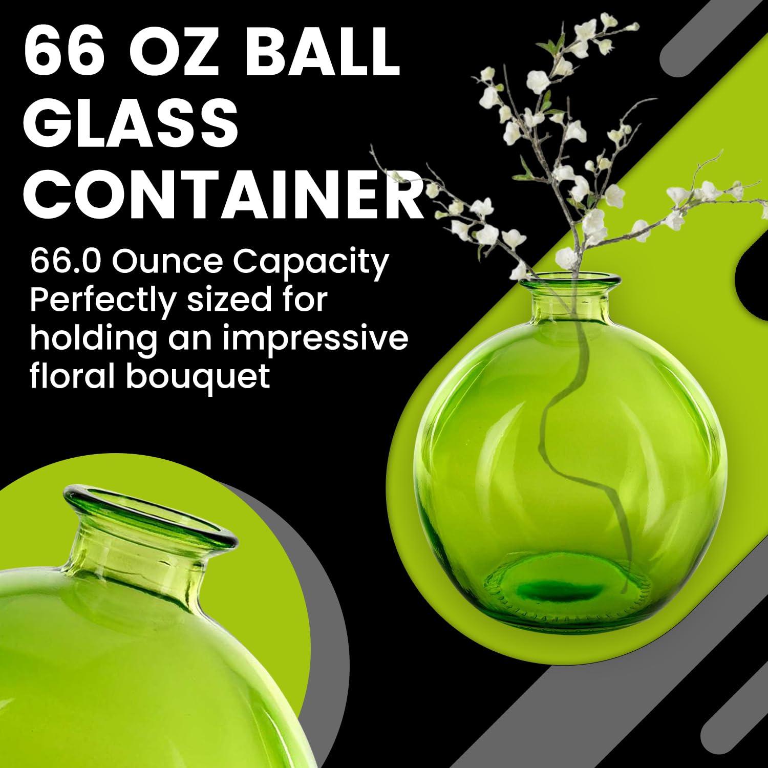 Couronne Handmade Glass Table Vase