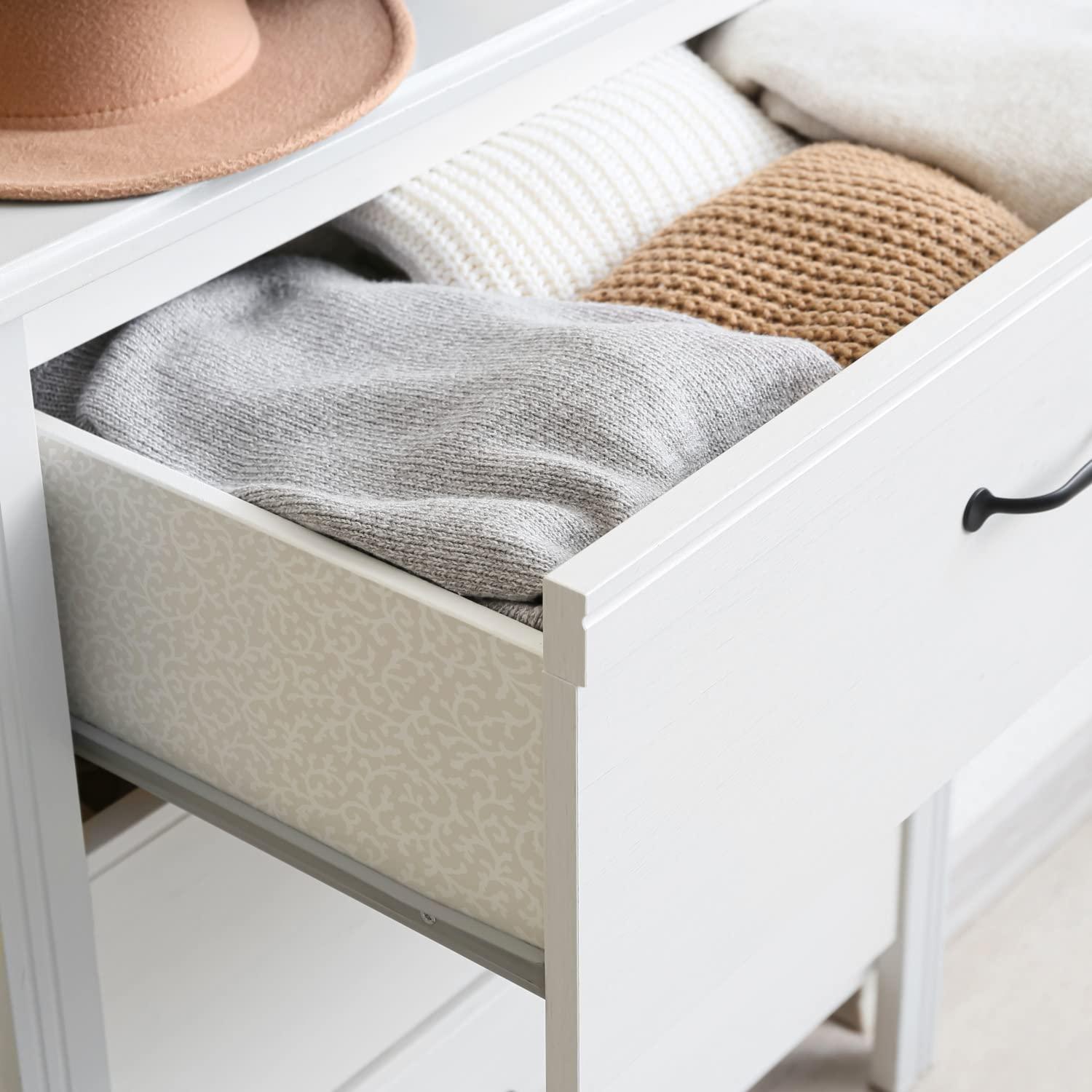 RoomMates Waverly RMK12606PL Savoy Beige Peel and Stick Wallpaper