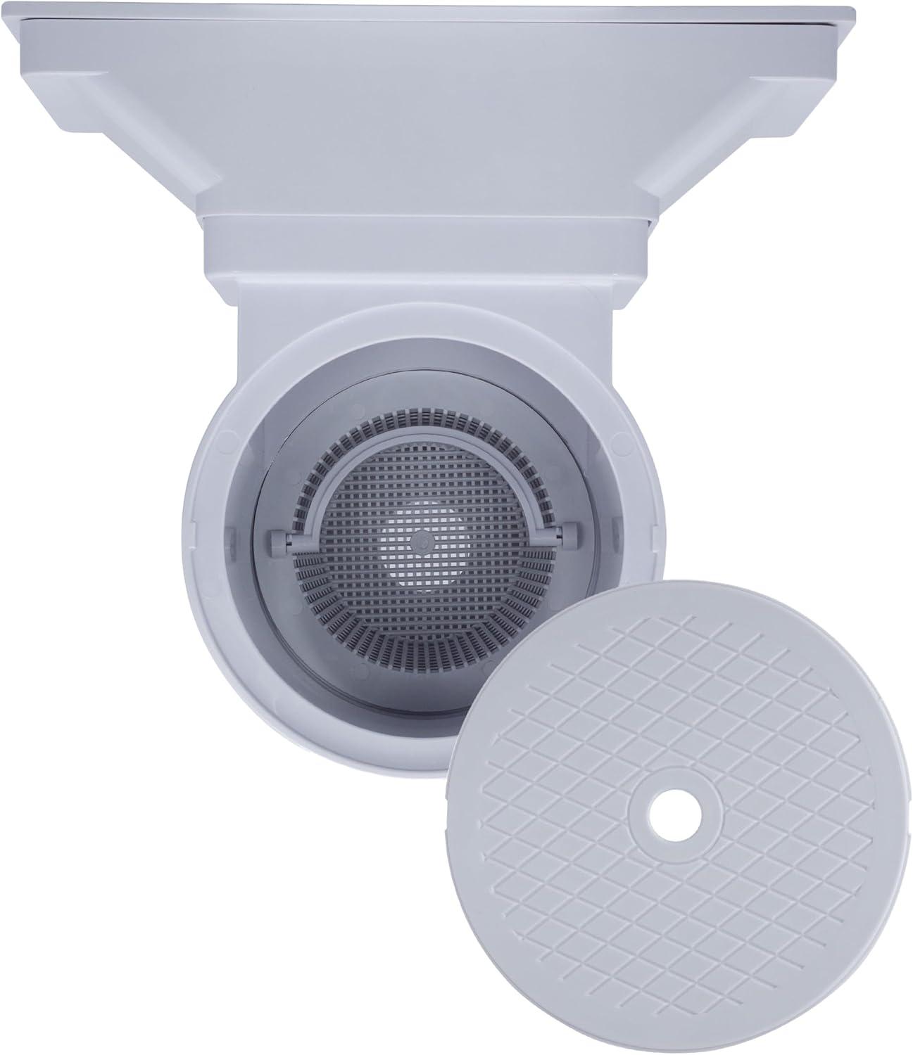 Rx Clear WideMouth Thru-Wall Skimmer for Above Ground Swimming Pools