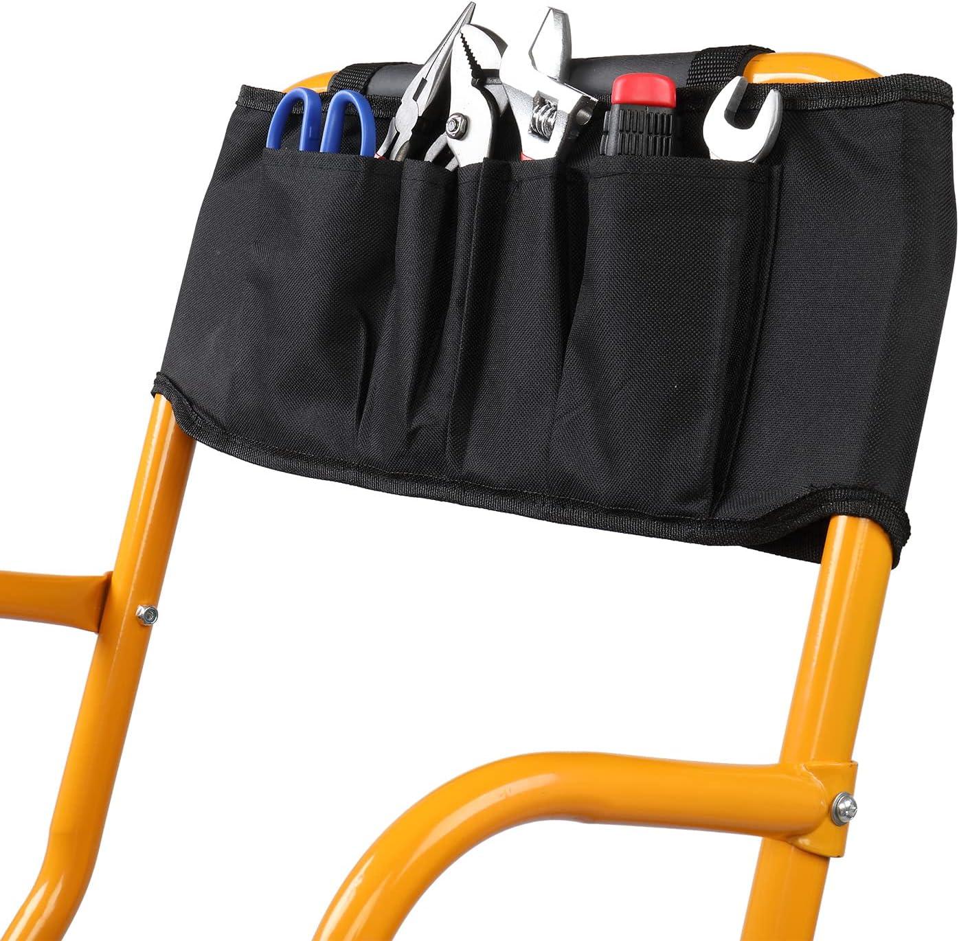 Ktaxon 3 Step Ladder, Portable Lightweight Step Stool, for Household, Office, Garage, Iron