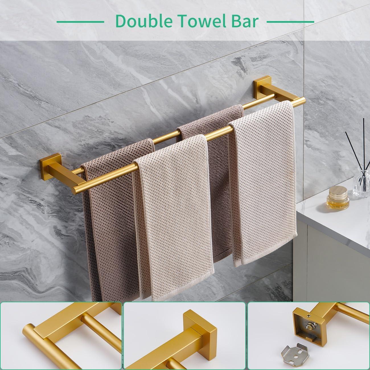 4 - Piece Bathroom Hardware Set