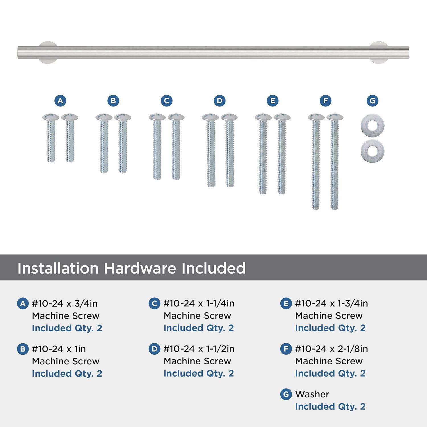 Amerock Radius 18" Center to Center Appliance Pull