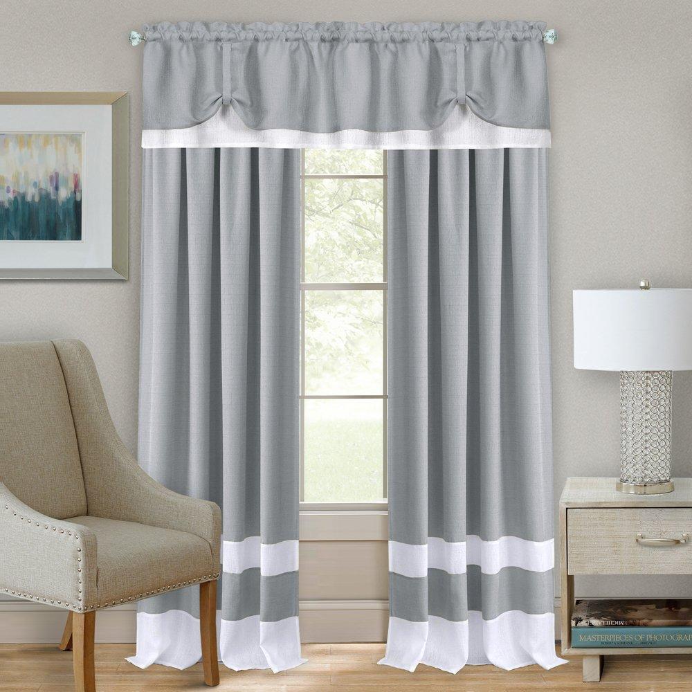 Achim Darcy Rod Pocket Window Curtain Panel