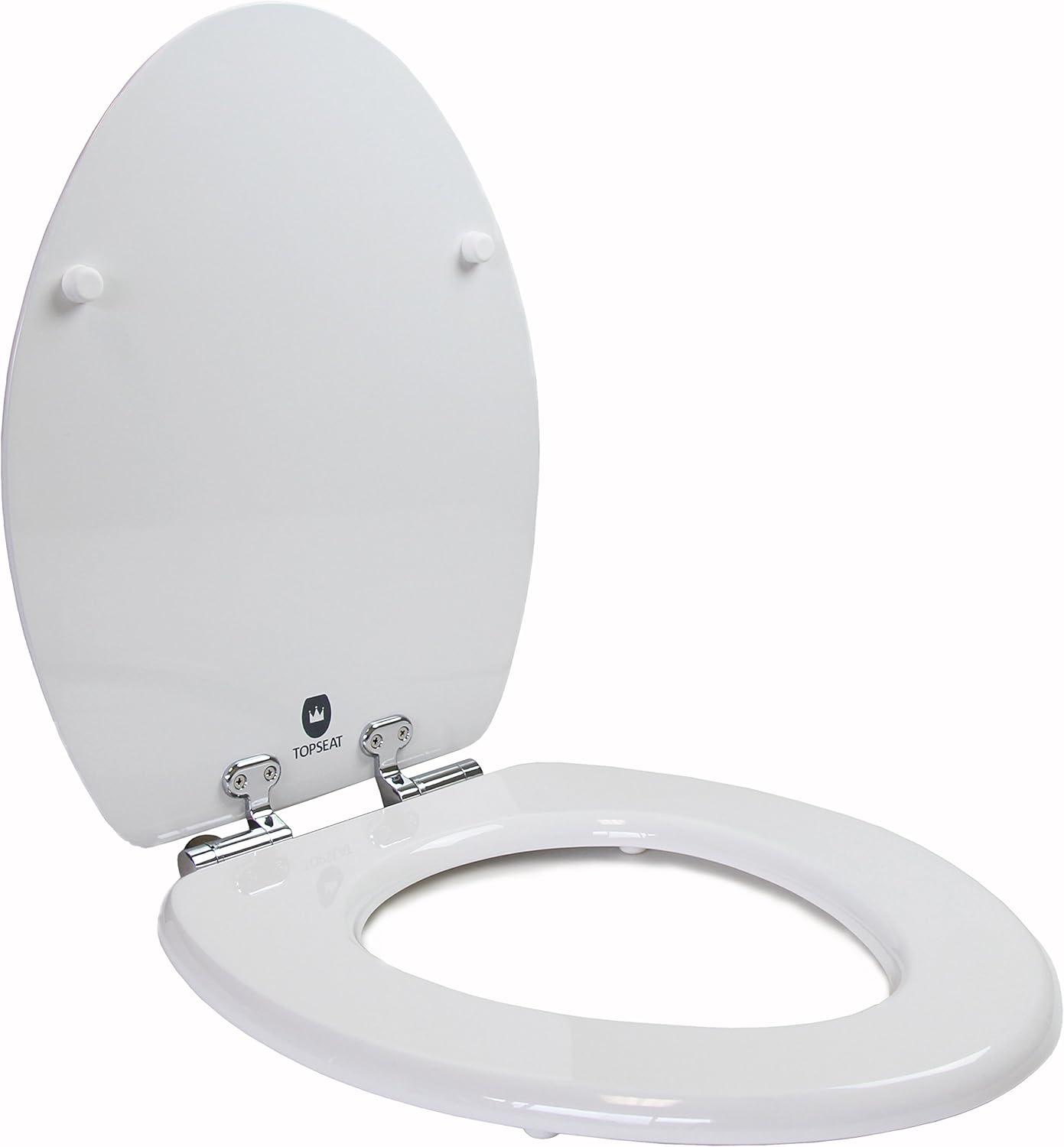 Elongated Toilet Seat and Lid