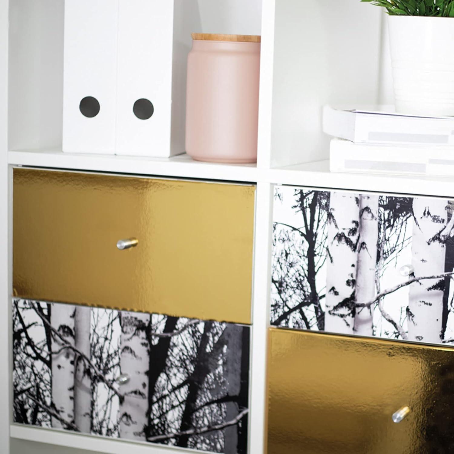 DC Fix Birch Wood Adhesive Film Self Adhesive Vinyl Wall Decal, 78.74-in by 17.7-in