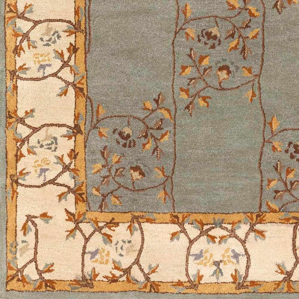 Mark&Day Area Rugs, 3x12 Golden Traditional Sage Runner Area Rug (3' x 12')
