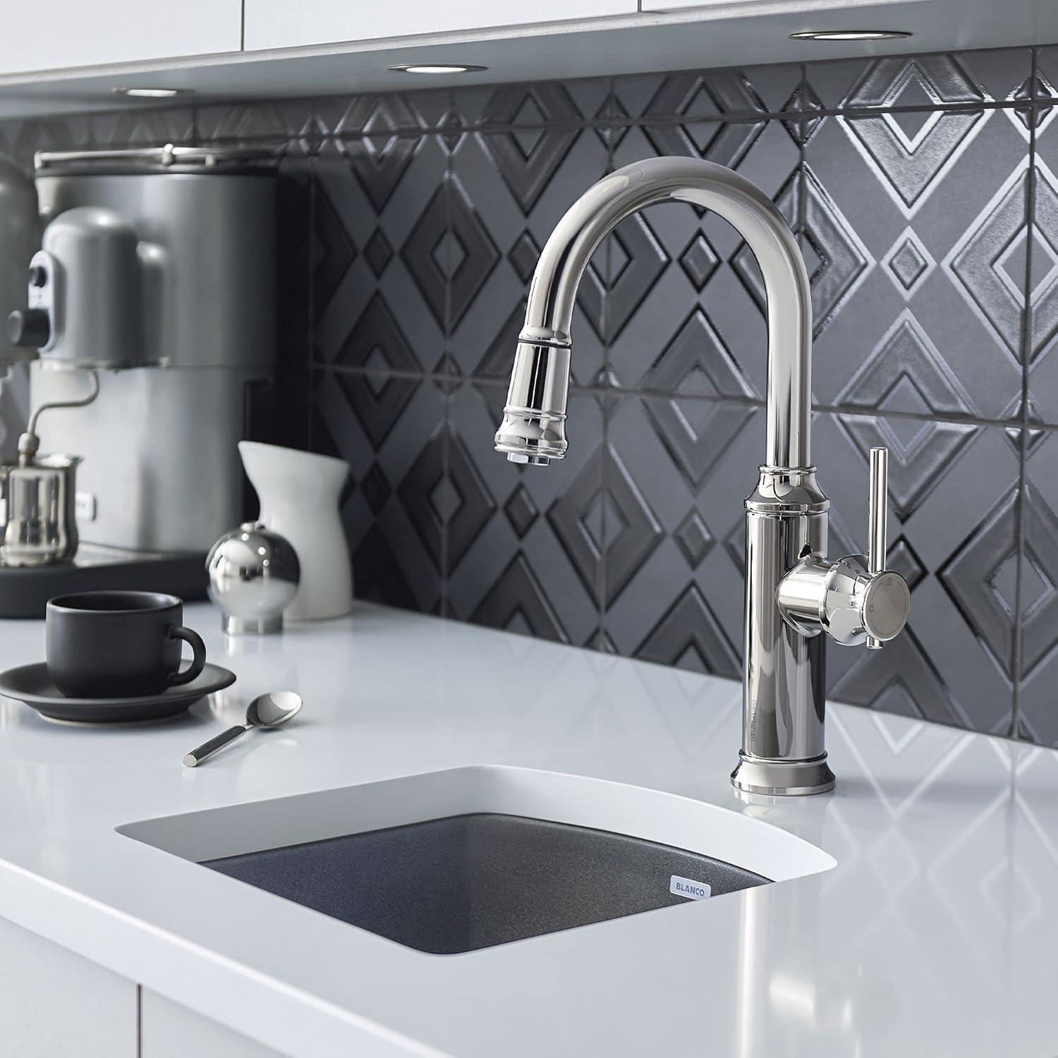 Diamond SILGRANIT 15" L x 15" W Drop-in/Undermount Bar Sink