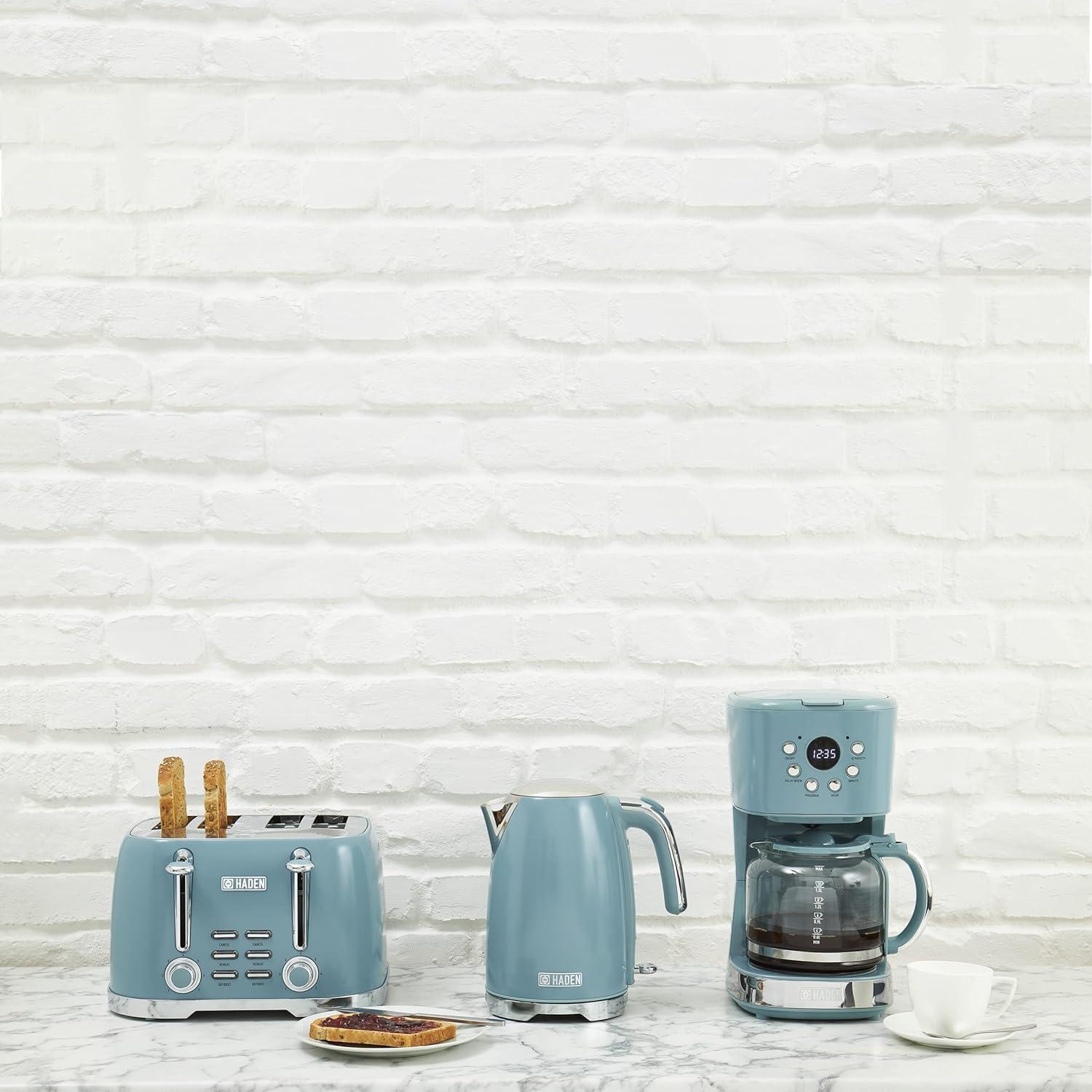 HADEN 1.7 Quarts Stainless Steel Electric Tea Kettle