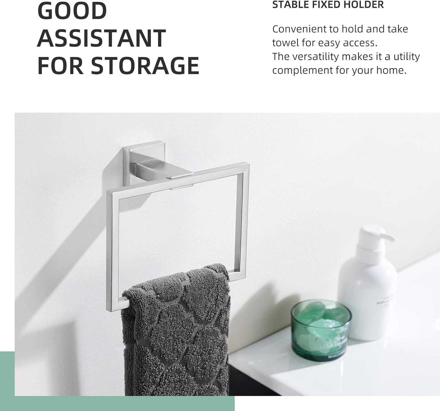 Bathroom Towel Ring Wall Mounted