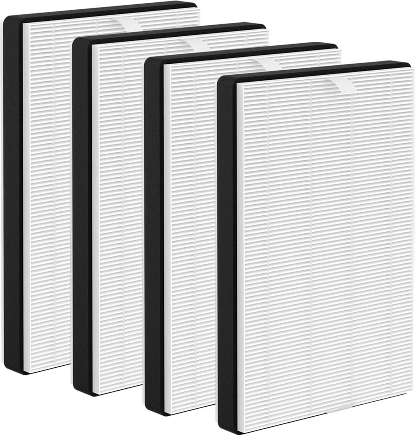 Premium HEPA Replacement Filter Pack for Air Purifiers