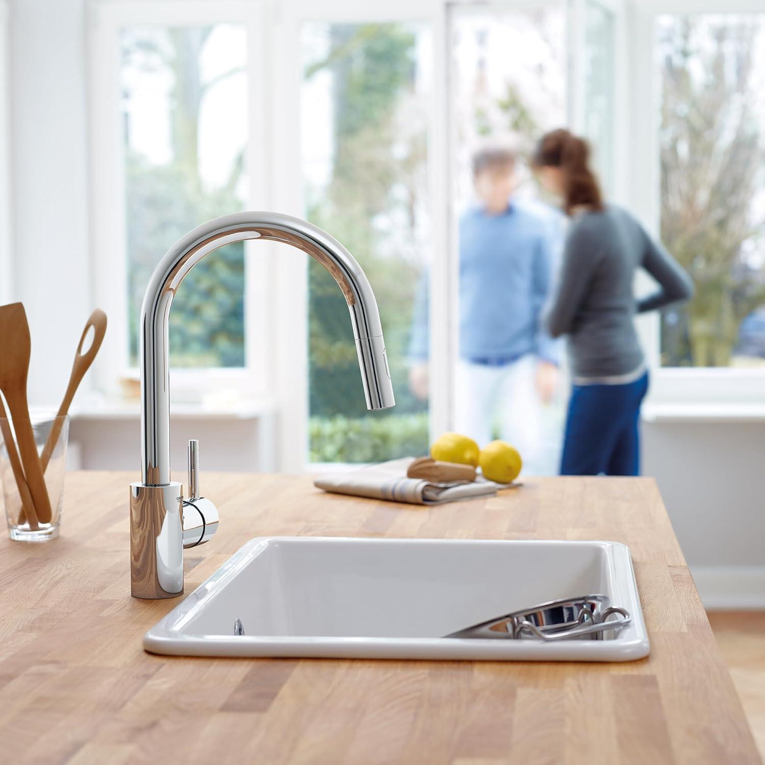 Concetto™ Pull Down Single Handle Kitchen Faucet