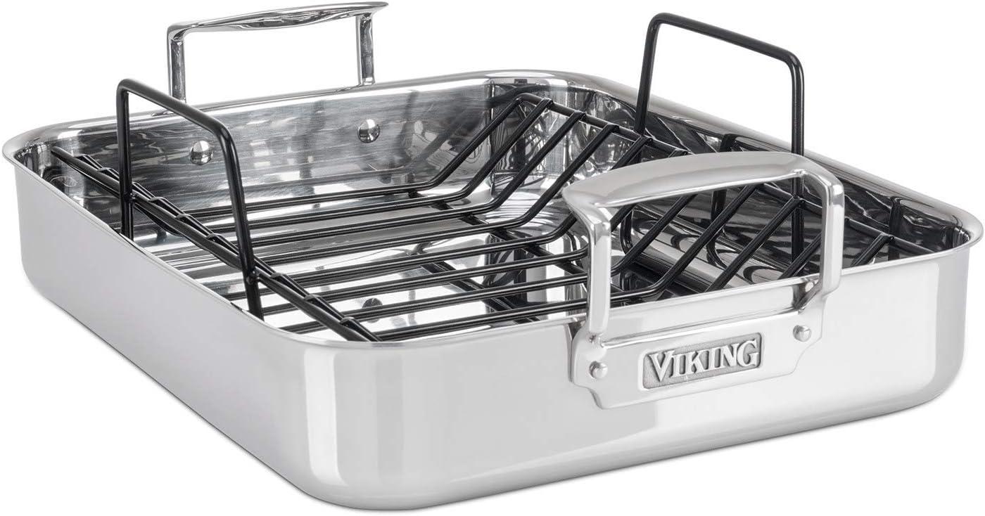 Viking 3-Ply Roasting Pan with Nonstick Rack