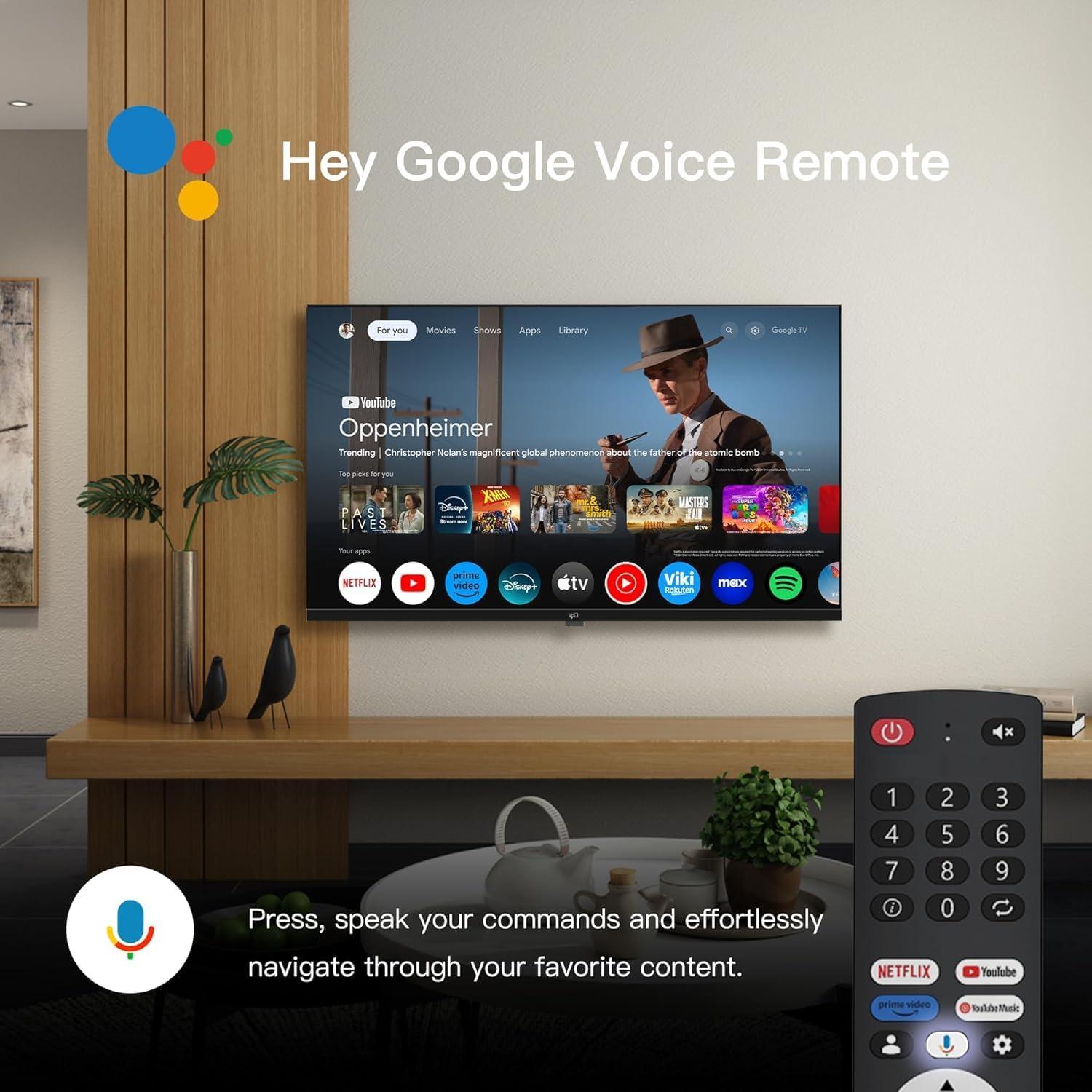 FPD 50” 4K UHD HDR Smart Google TV