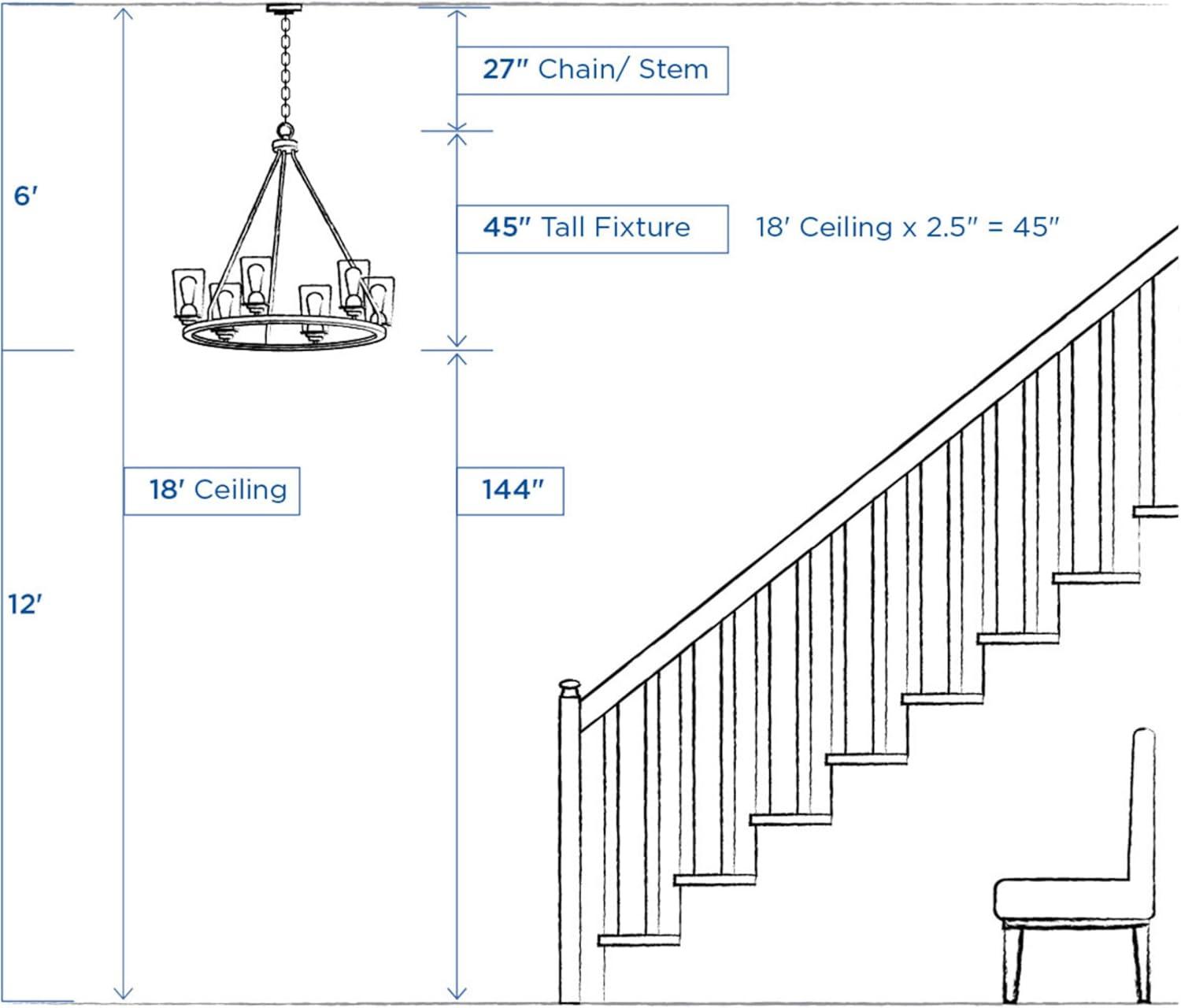 Progress Lighting, Trinity Collection, 2-Light Foyer Fixture, Brushed Nickel, Sculptural Metal Forms, Shade Included