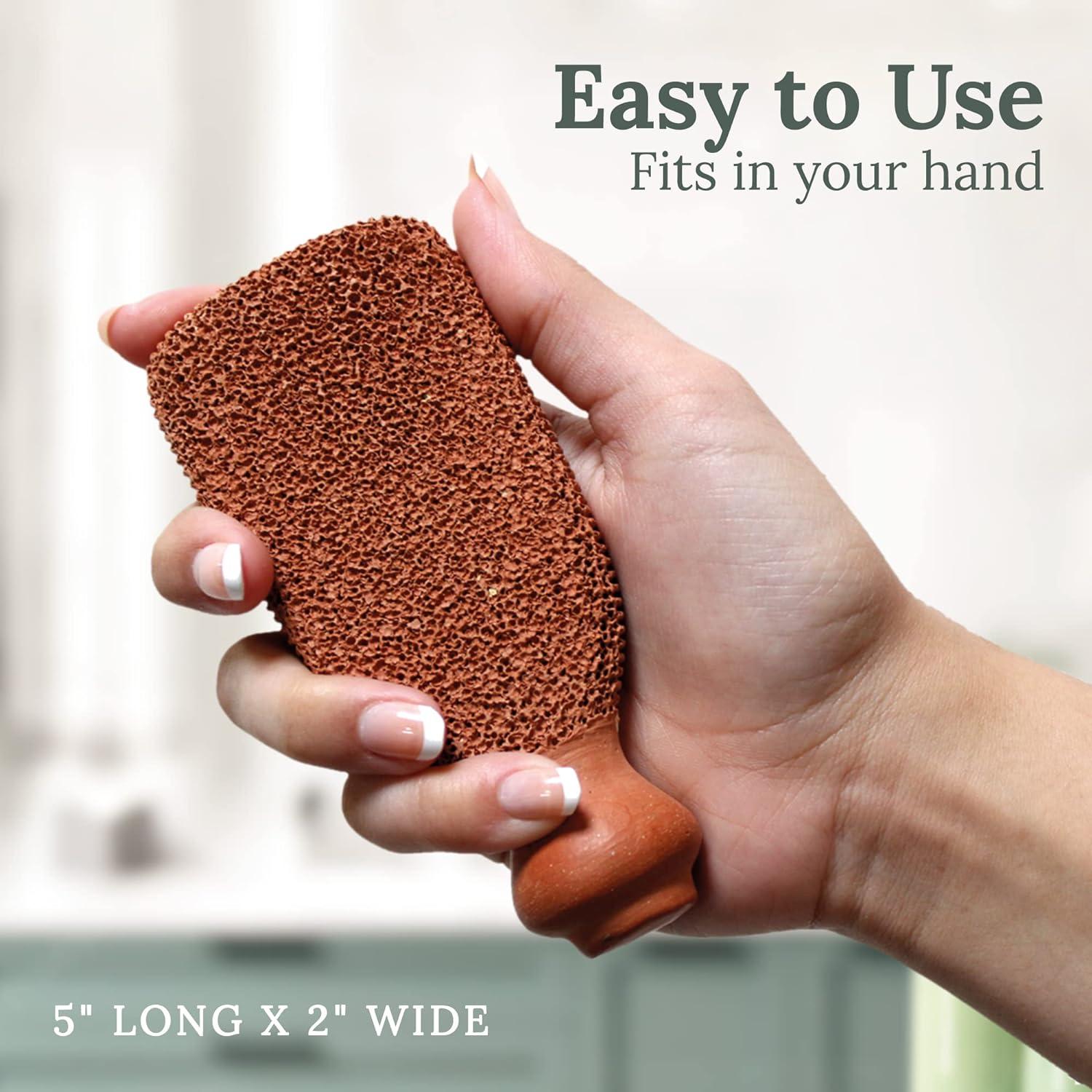 Gilden Tree Foot File, Lasts 5+ Years, Callus Remover Pumice Stone Scrubber for Feet