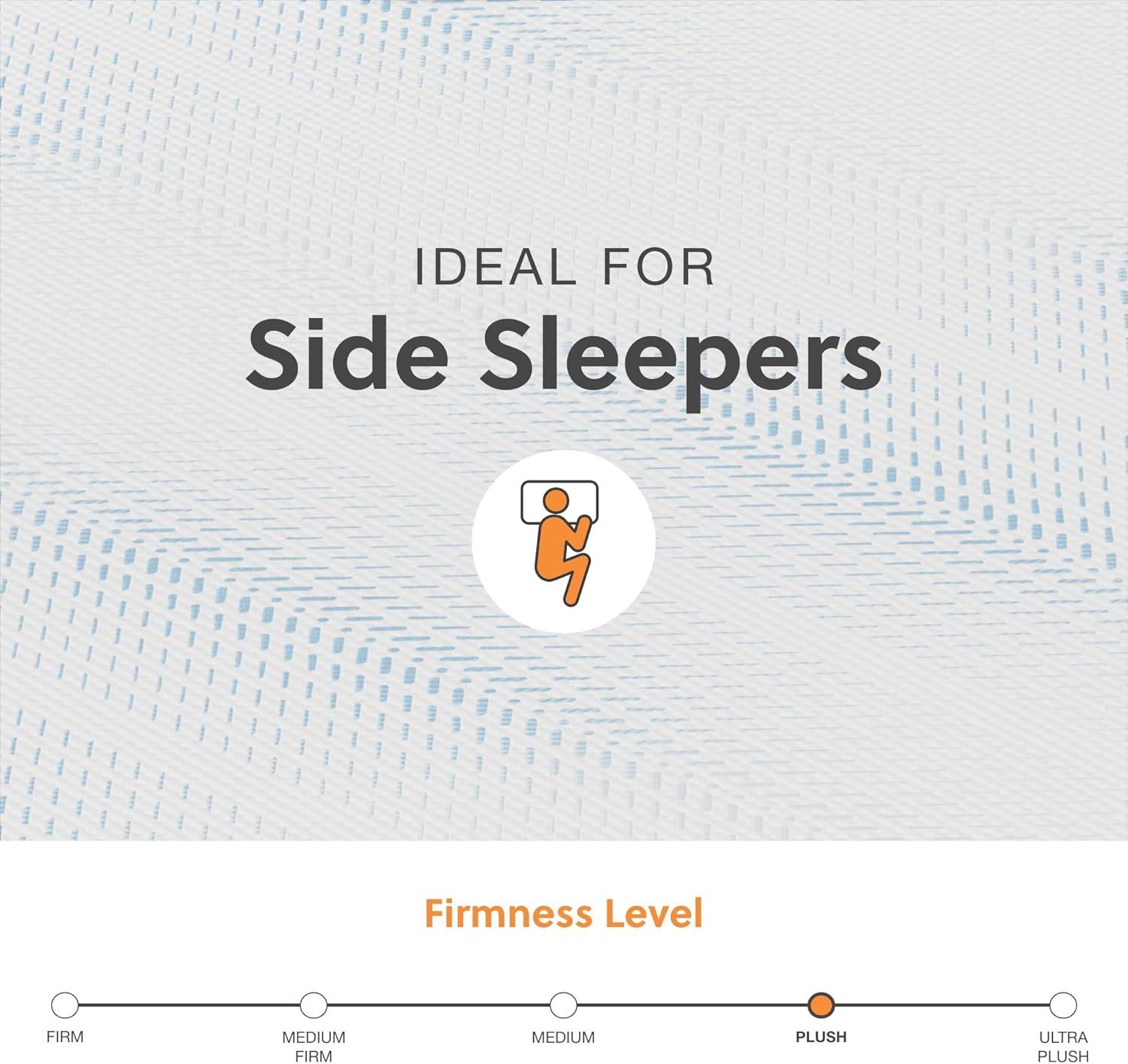 Signature Design by Ashley  Millennium Luxury Gel Memory Foam Queen Mattress, White