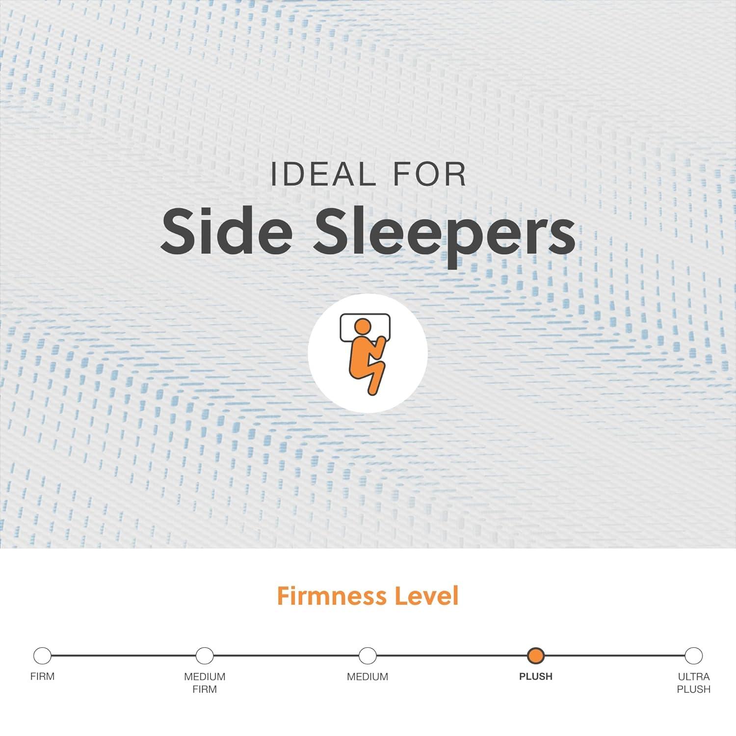 Signature Design by Ashley  Millennium Luxury Gel Memory Foam Queen Mattress, White