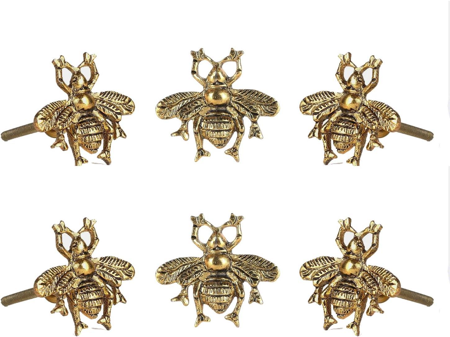 1.9" Length Bee Novelty Knob Multipack (Set of 6)