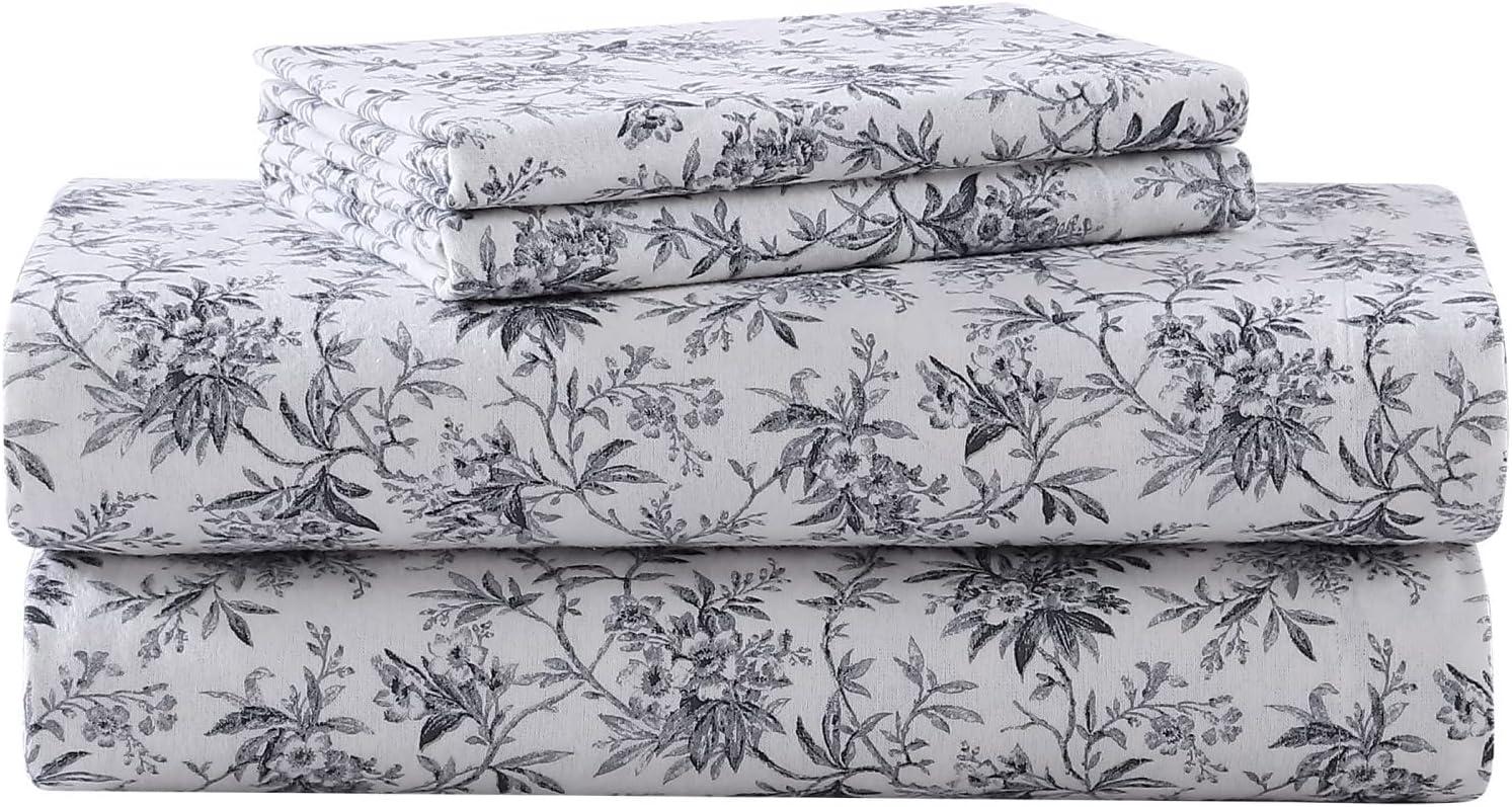 Laura Ashley Laura Ashley Cotton Flannel Cozy Sheet Sets