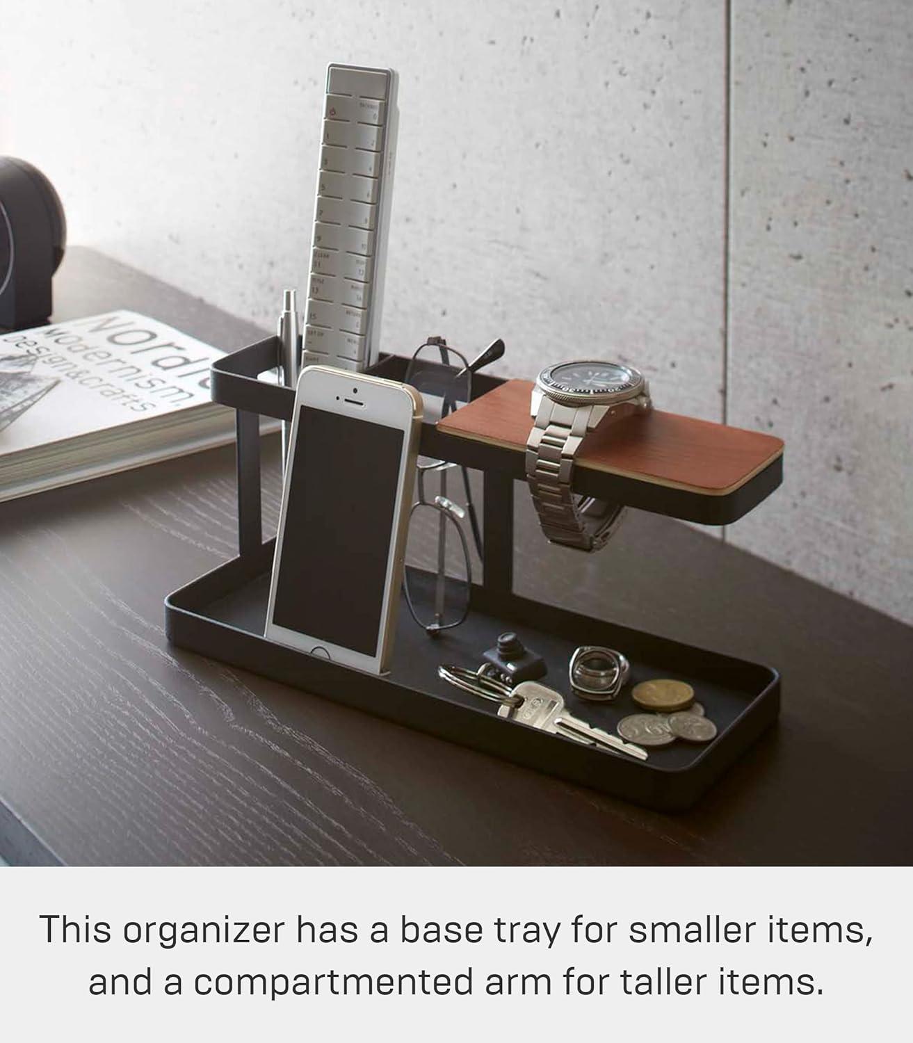 Yamazaki Home Countertop Spice Caddy, Storage And Organizer Rack, Steel, Anti-Slip Rubber Feet