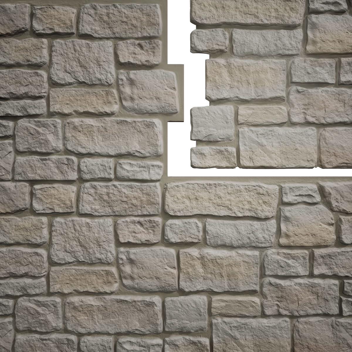 Ekena Millwork EverStone Cobblestone Faux Stone Panel