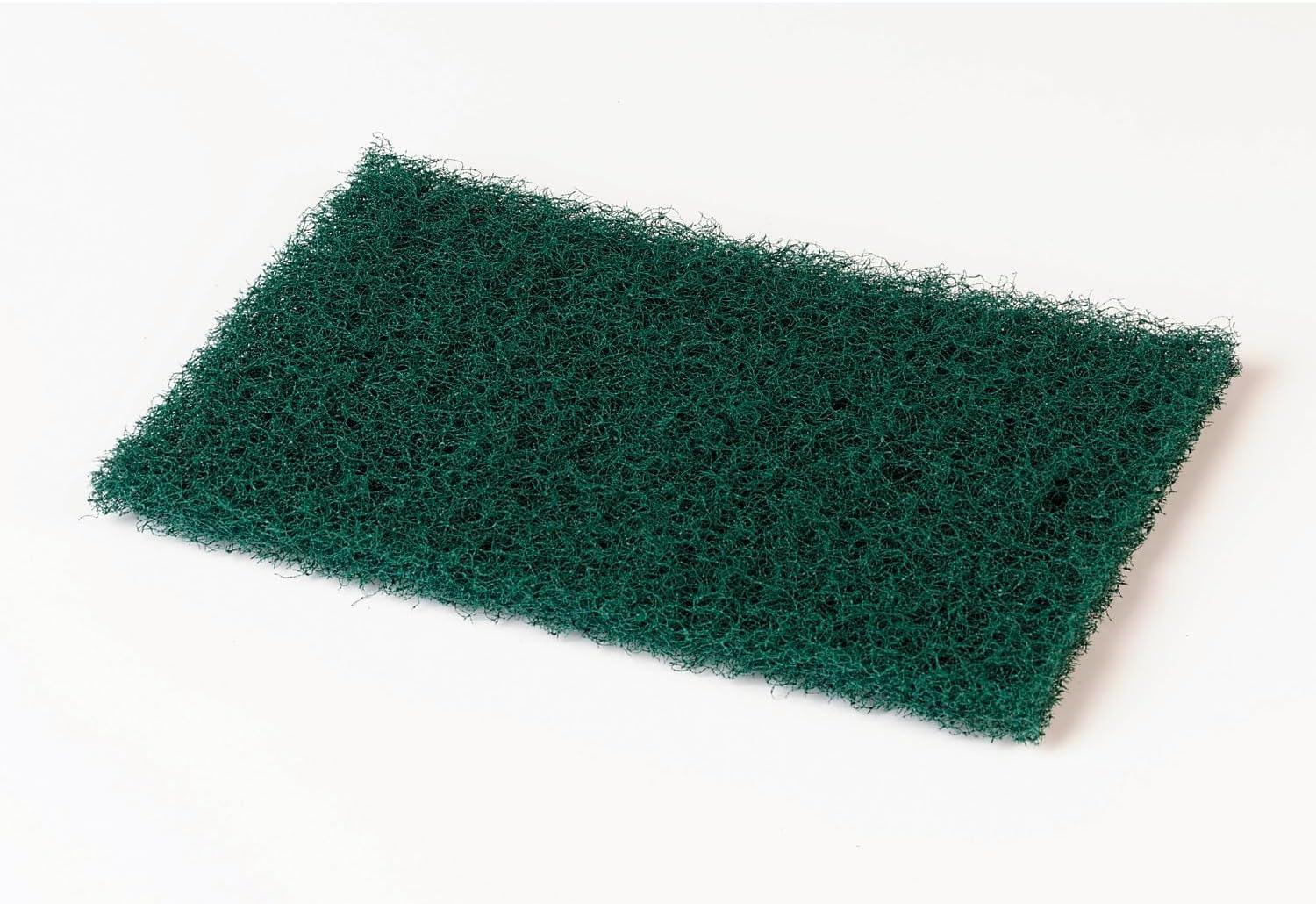 Scotch-Brite PROFESSIONAL Heavy-Duty Scouring Pad 86, 6 x 9, Green, Dozen