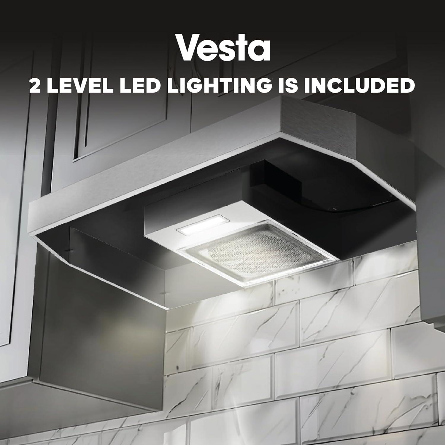 Vesta Cincinnati 300CFM 30'' Stainless Steel Under Cabinet