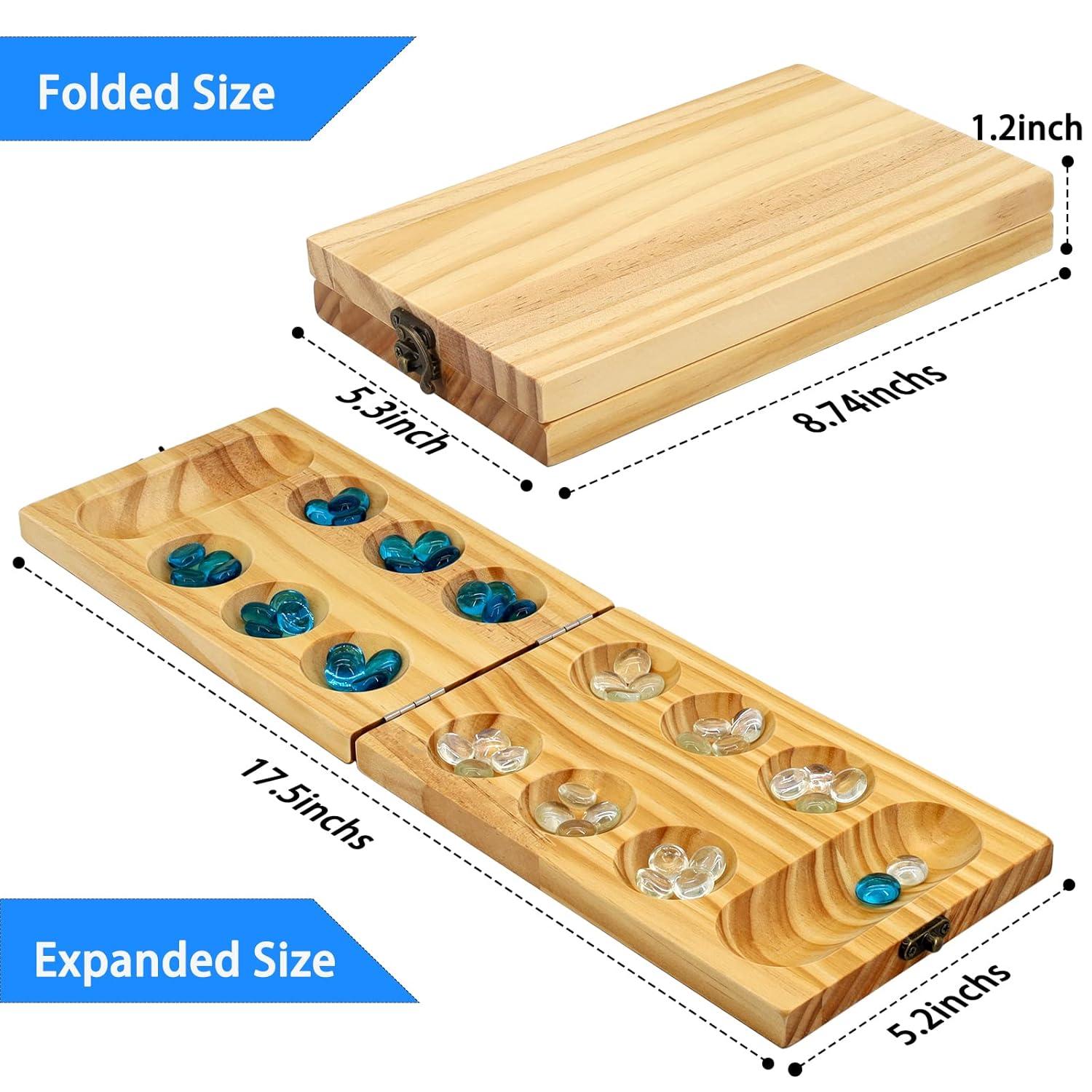 HAKIDZEL Colour Board Game Mancala Portable Family Time 1 Set