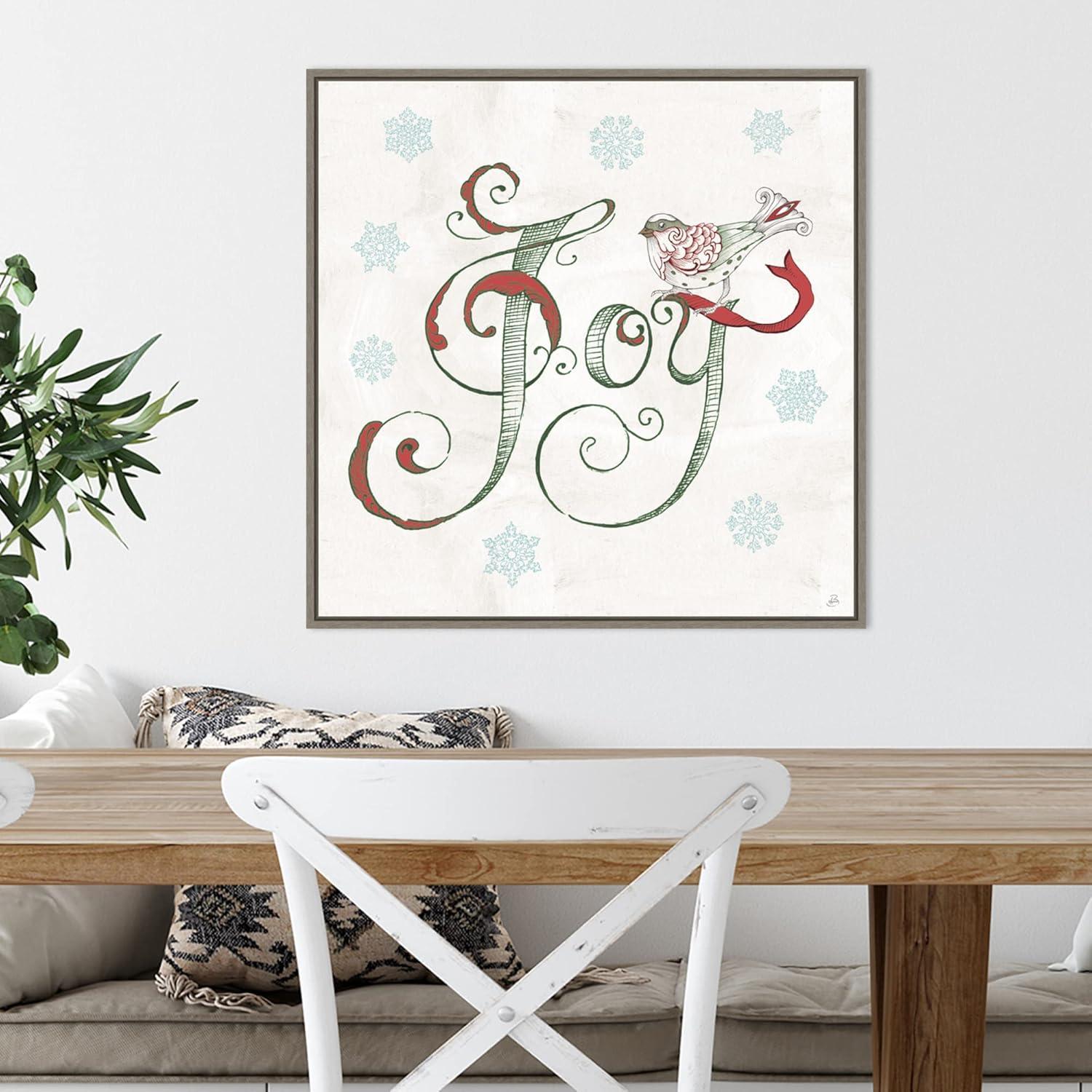 Amanti Art Christmas Season VII by Daphne Brissonnet Framed Canvas Wall Art