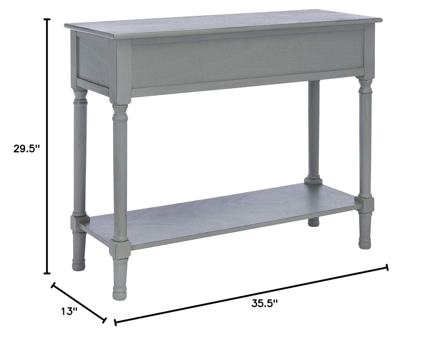 Ryder 2 Drawer Console Table - CNS5719C - Gray - Safavieh